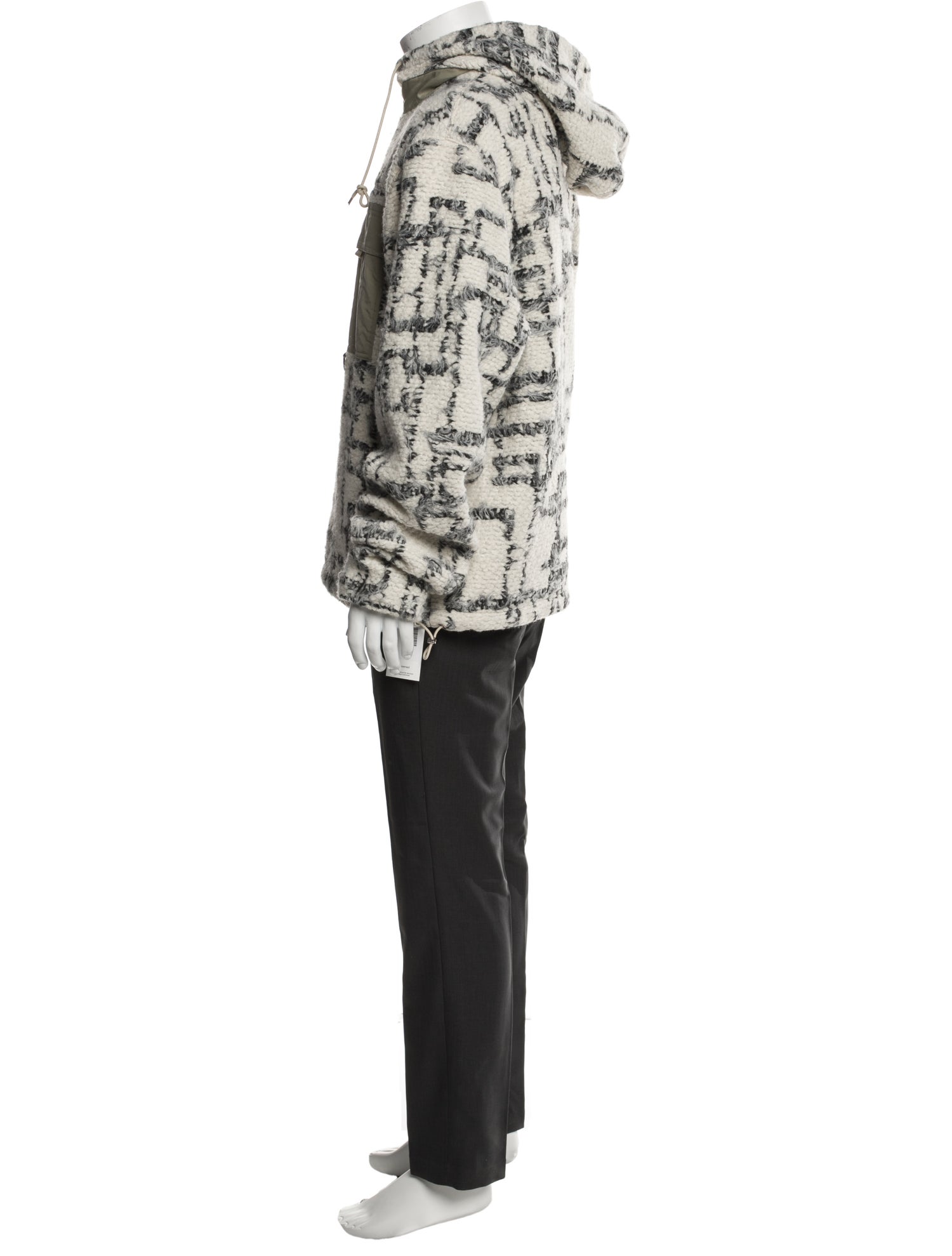 John Elliott Plaid Print Parka