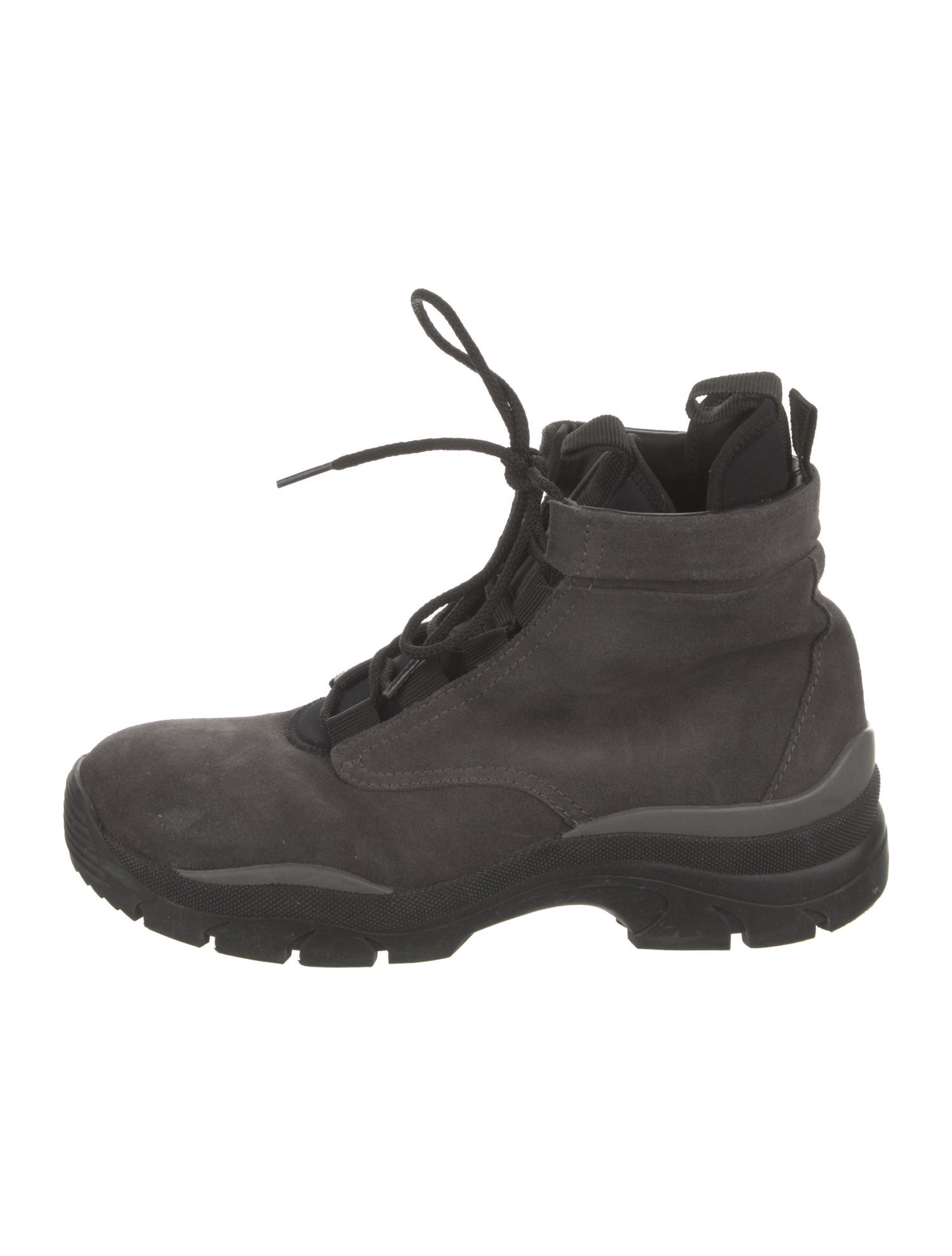 John Elliott Suede Lace-Up Boots