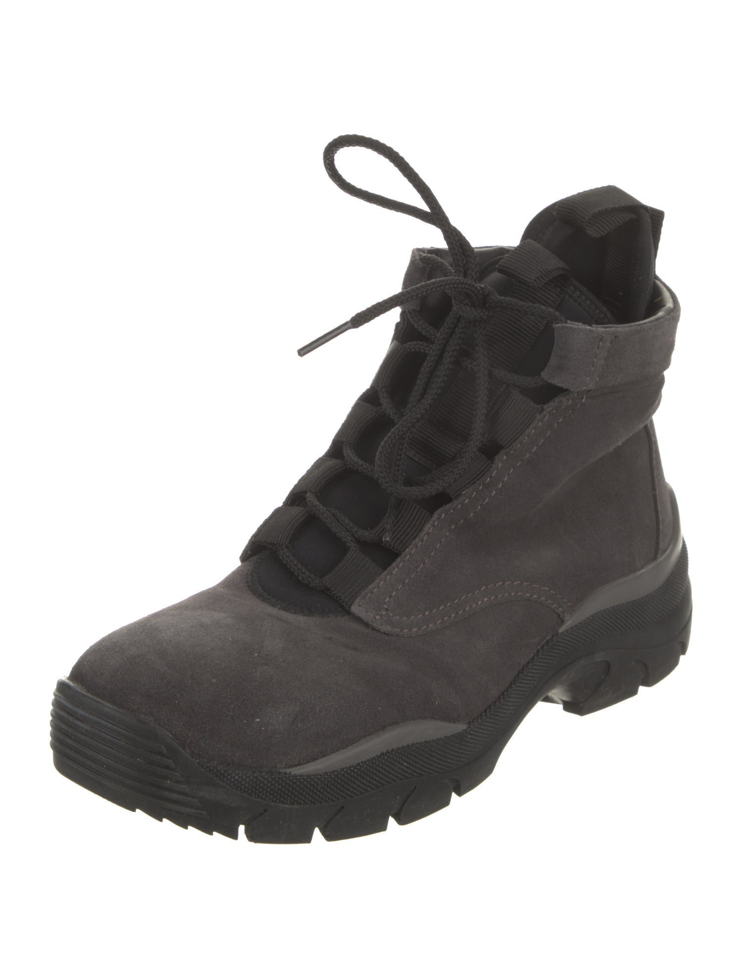 John Elliott Suede Lace-Up Boots