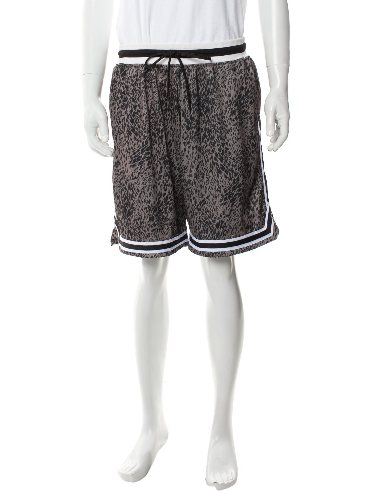 John Elliott Printed Jogger Shorts