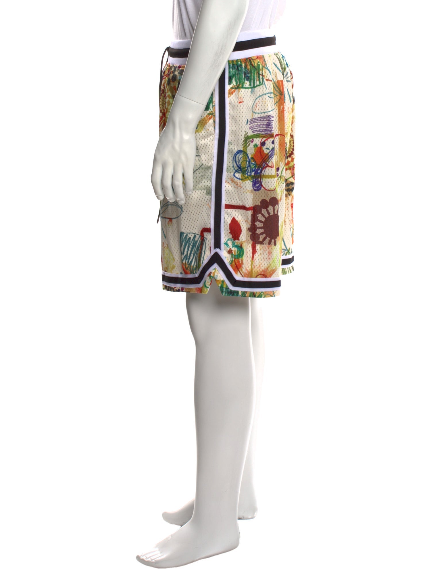 John Elliott Printed Jogger Shorts