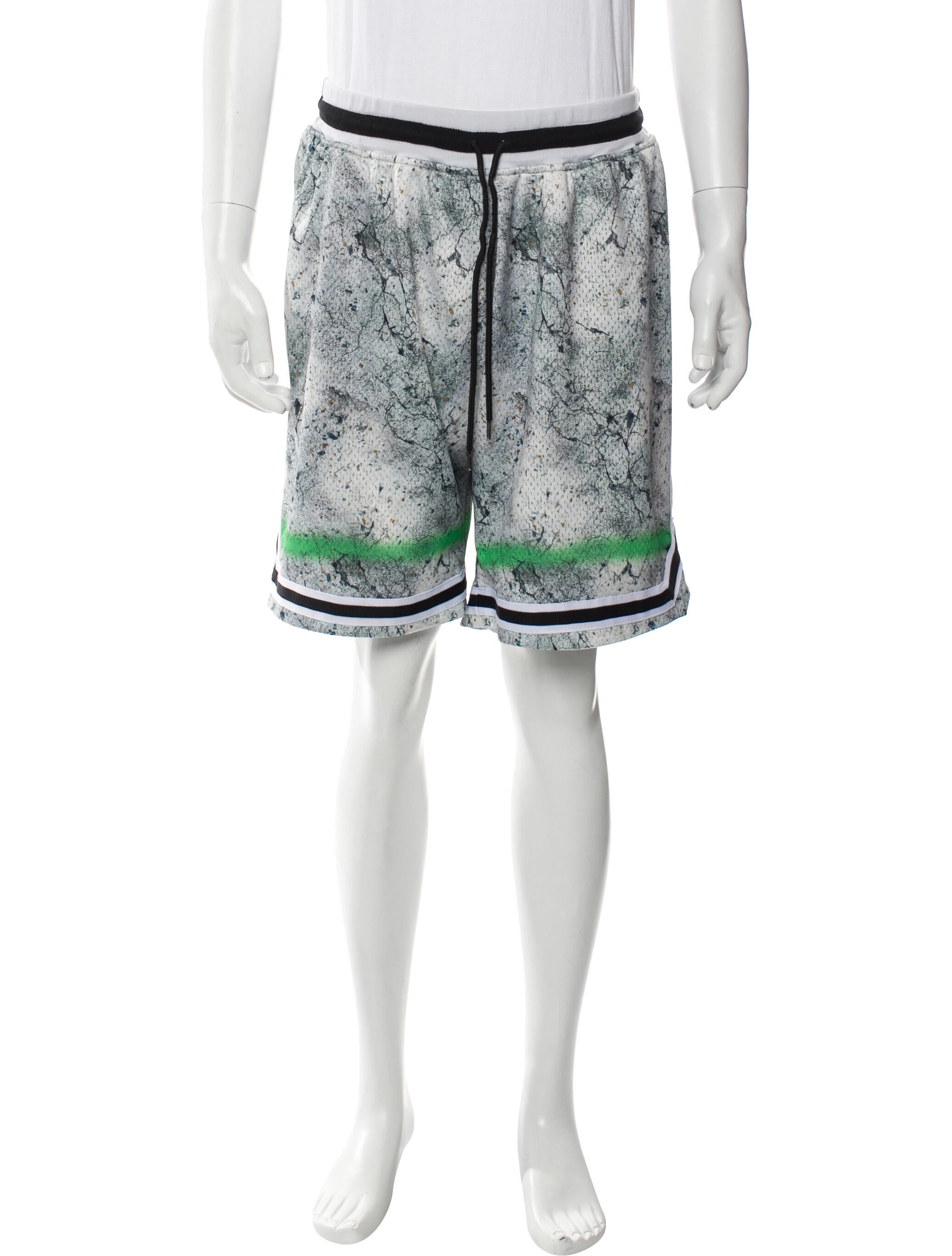 John Elliott Printed Athletic Shorts