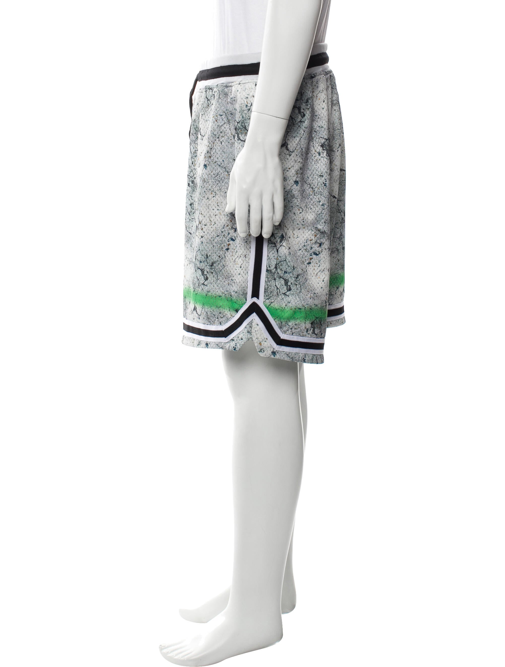 John Elliott Printed Athletic Shorts