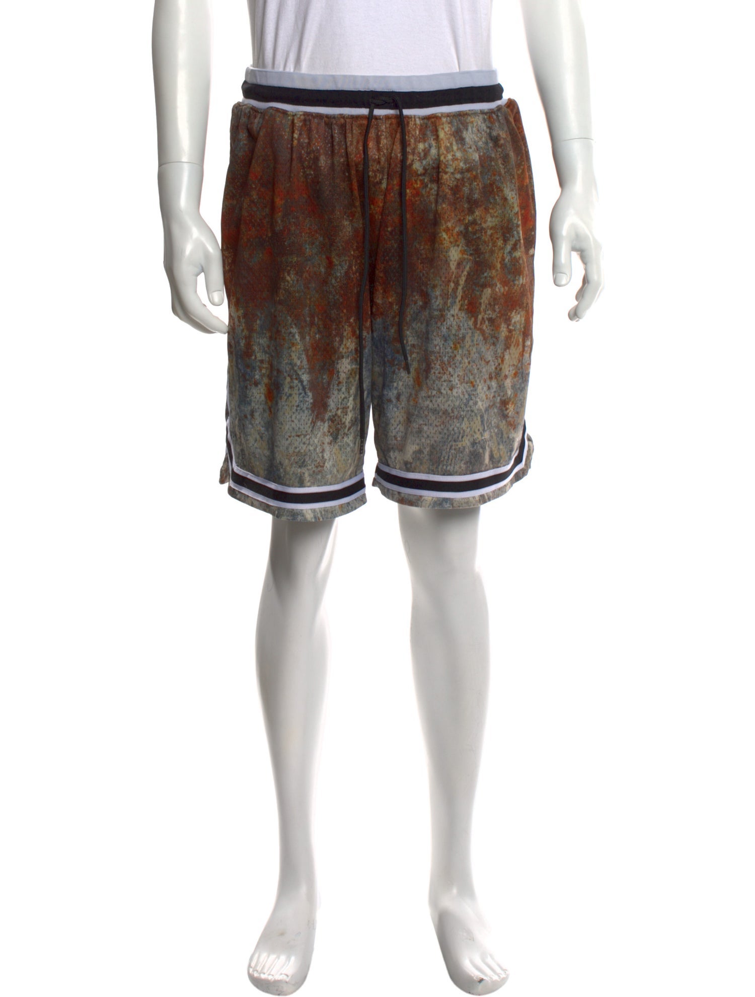 John Elliott Printed Jogger Shorts