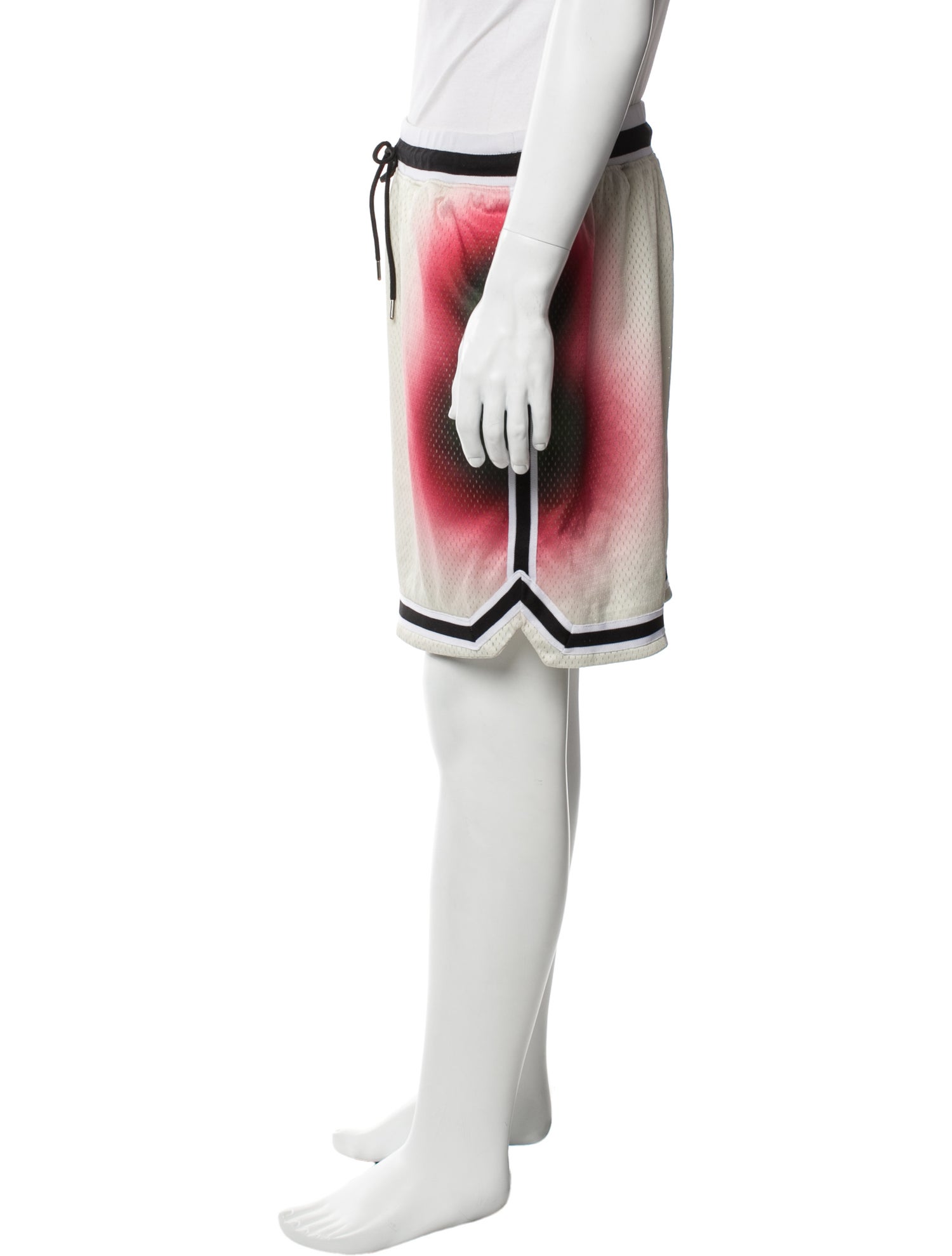 John Elliott Tie-Dye Print Athletic Shorts