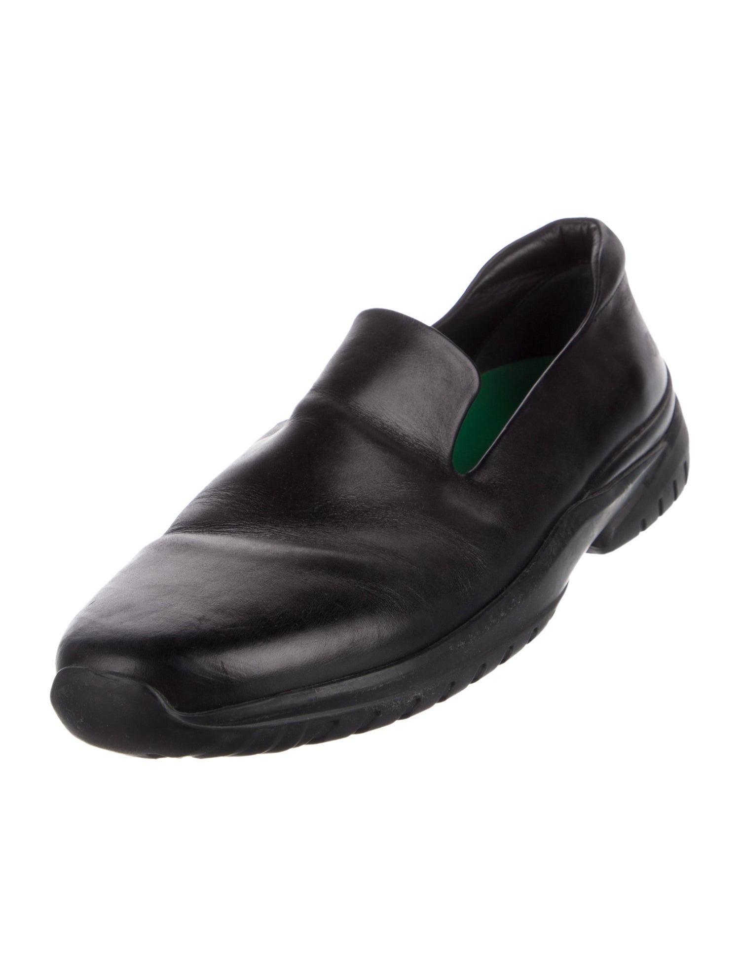 John Elliott Leather Dress Loafers