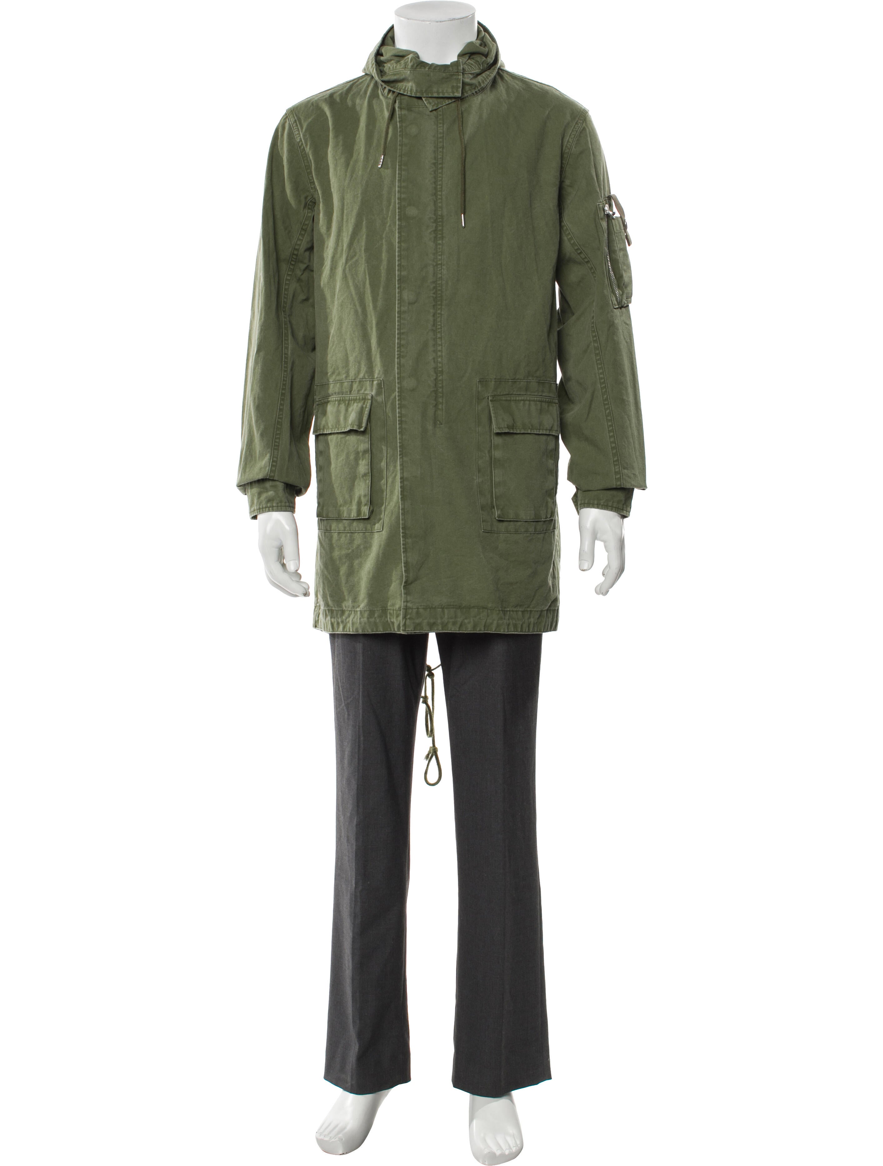 John Elliott Graphic Print Parka w/ Tags