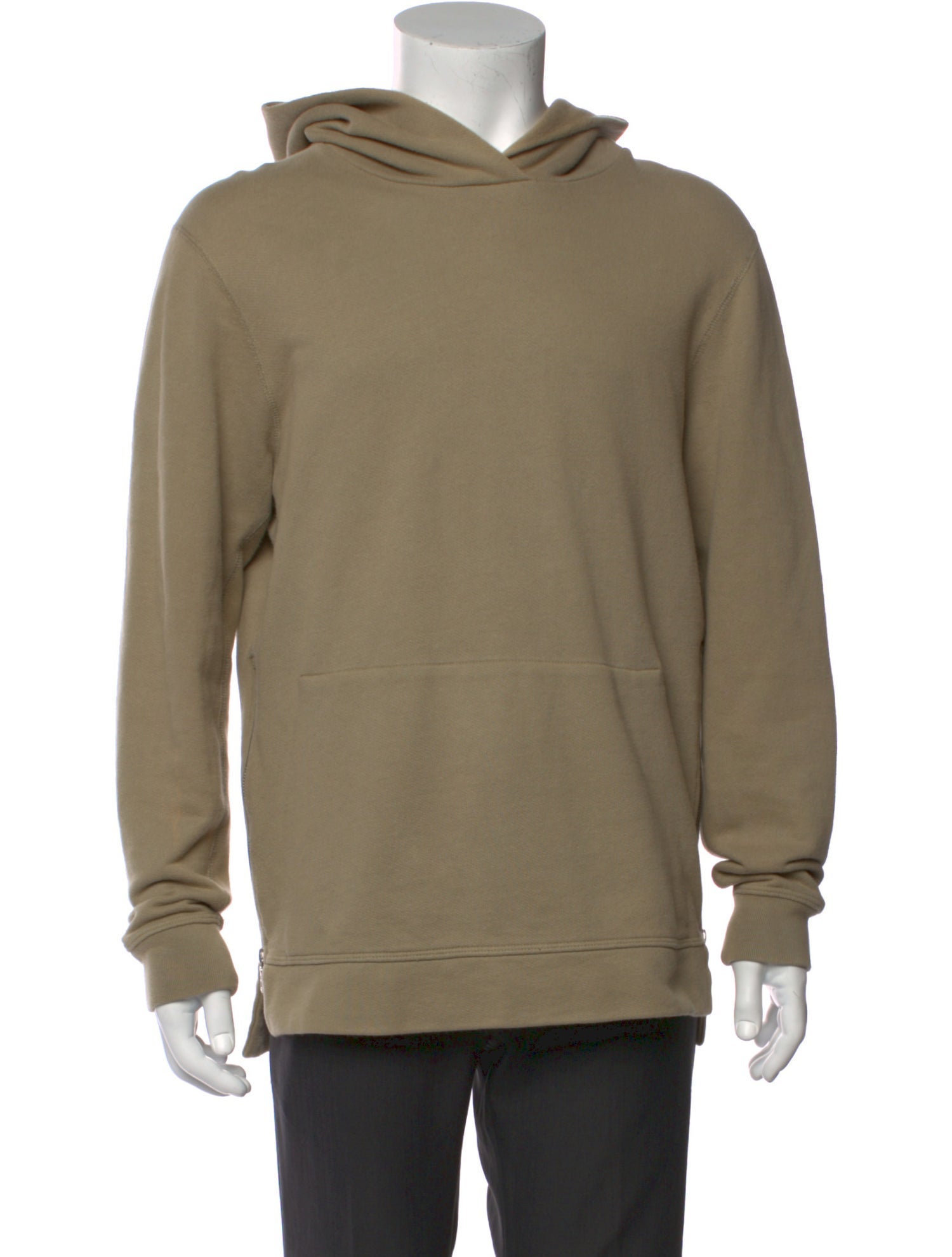 John Elliott Crew Neck Long Sleeve Hoodie