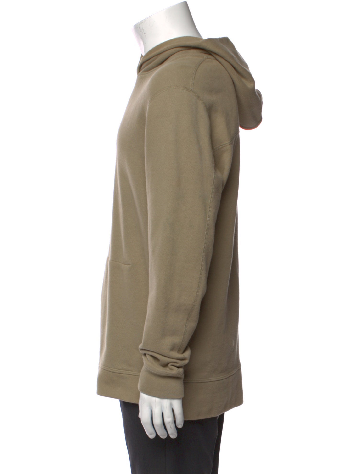 John Elliott Crew Neck Long Sleeve Hoodie