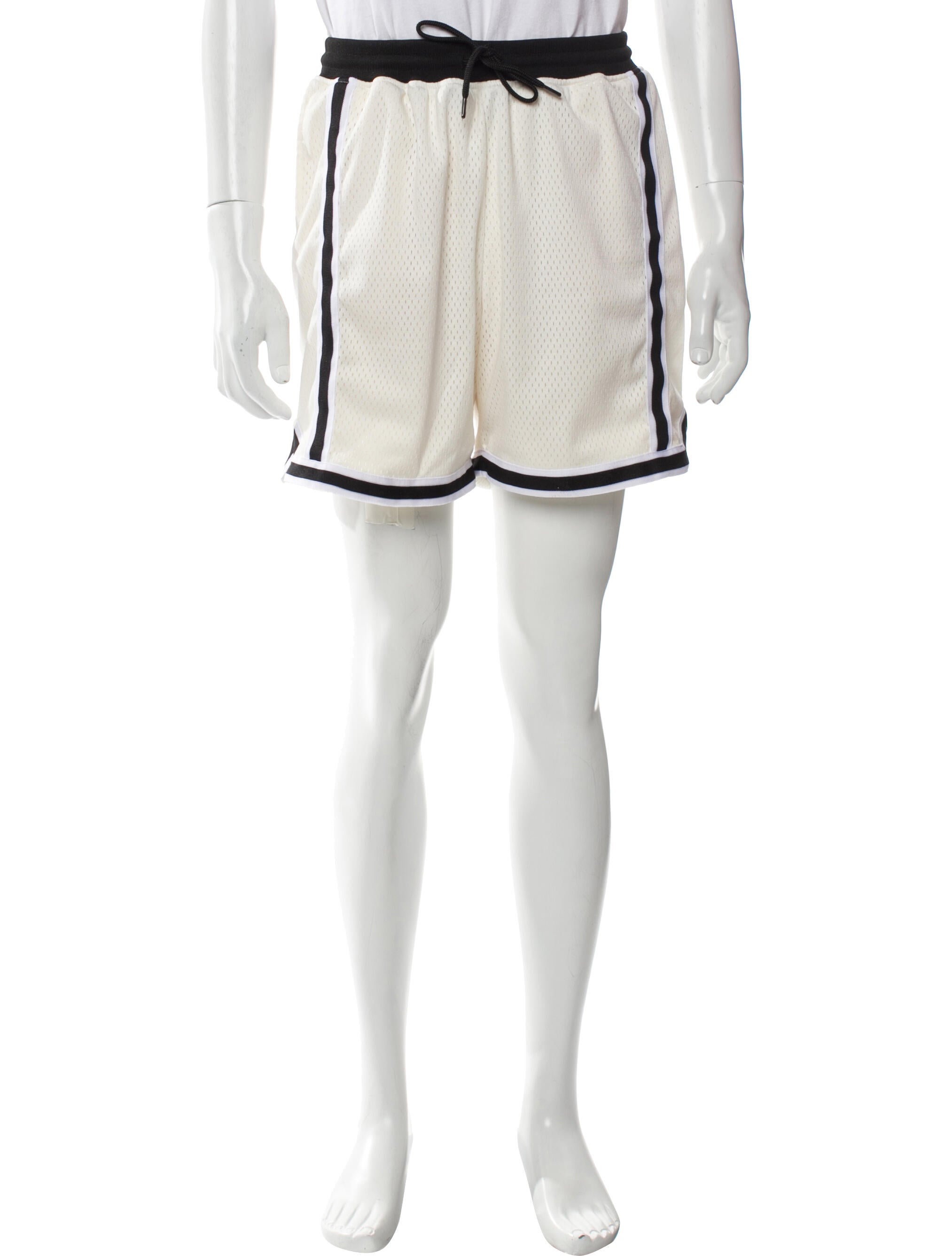 John Elliott Striped Athletic Shorts