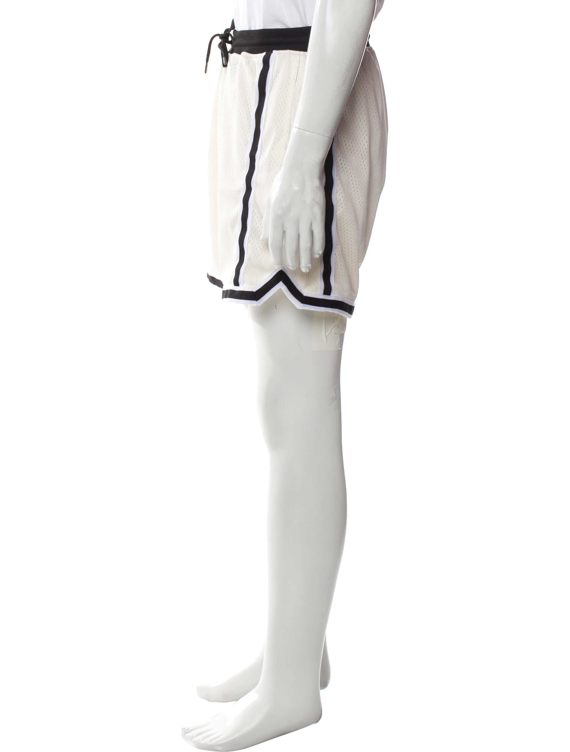 John Elliott Striped Athletic Shorts