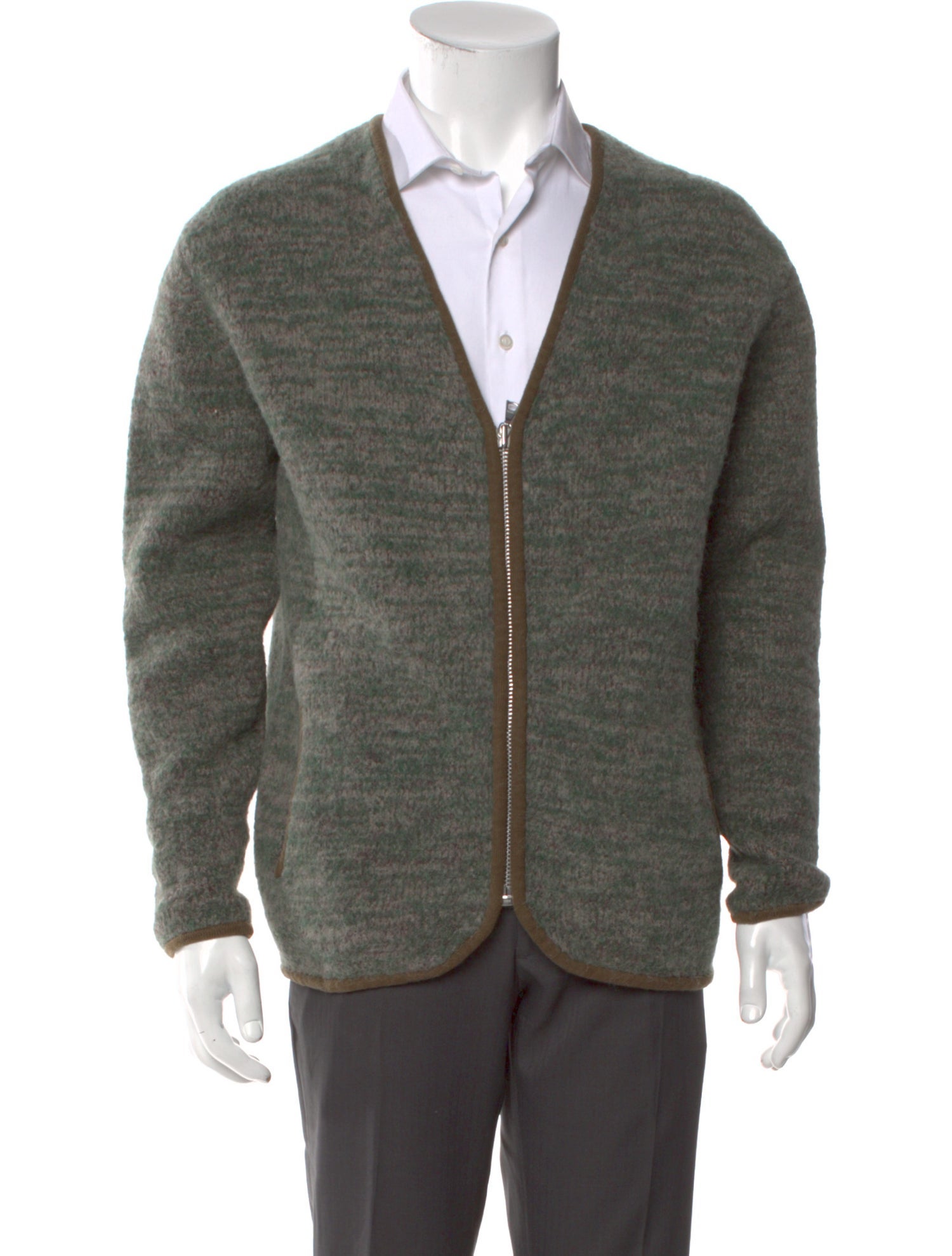 John Elliott V-Neck Long Sleeve Cardigan