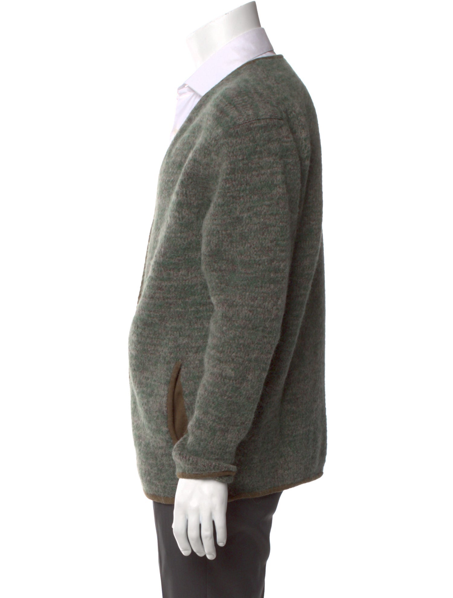 John Elliott V-Neck Long Sleeve Cardigan