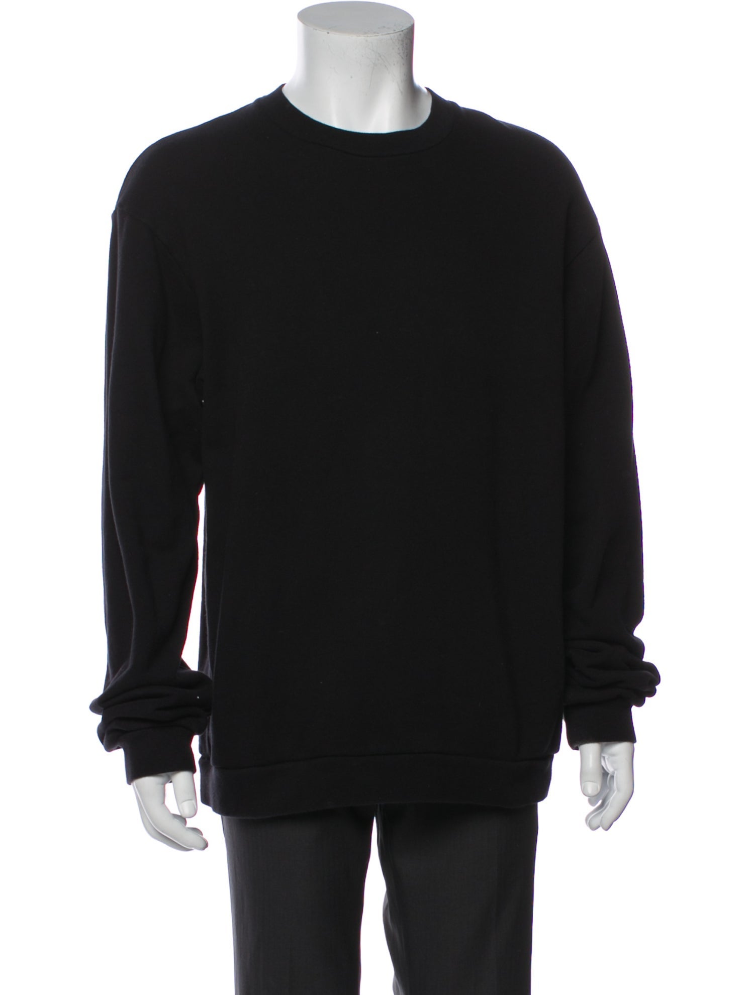 John Elliott Crew Neck Long Sleeve Sweatshirt