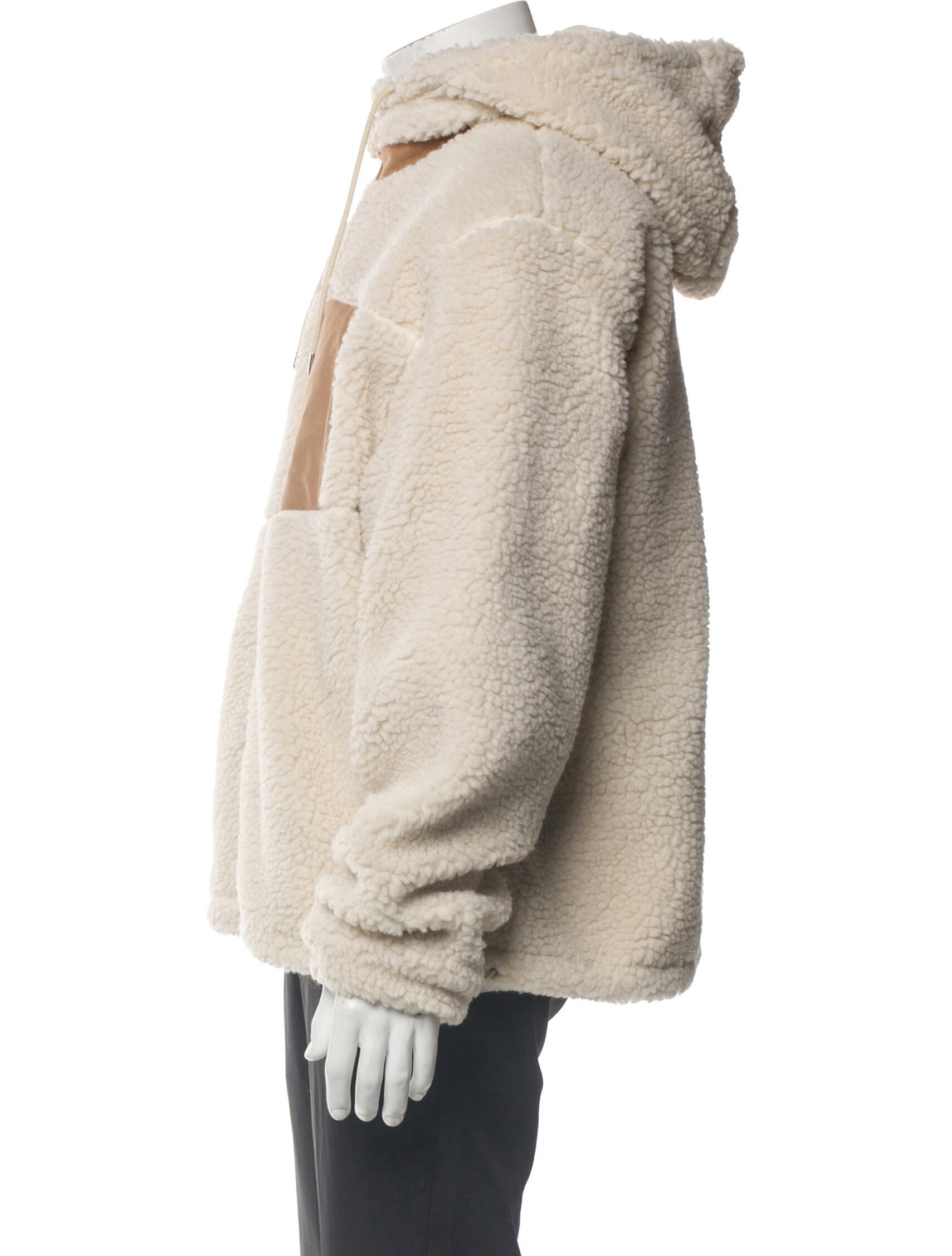 John Elliott Colorblock Pattern Puffer Coat w/ Tags