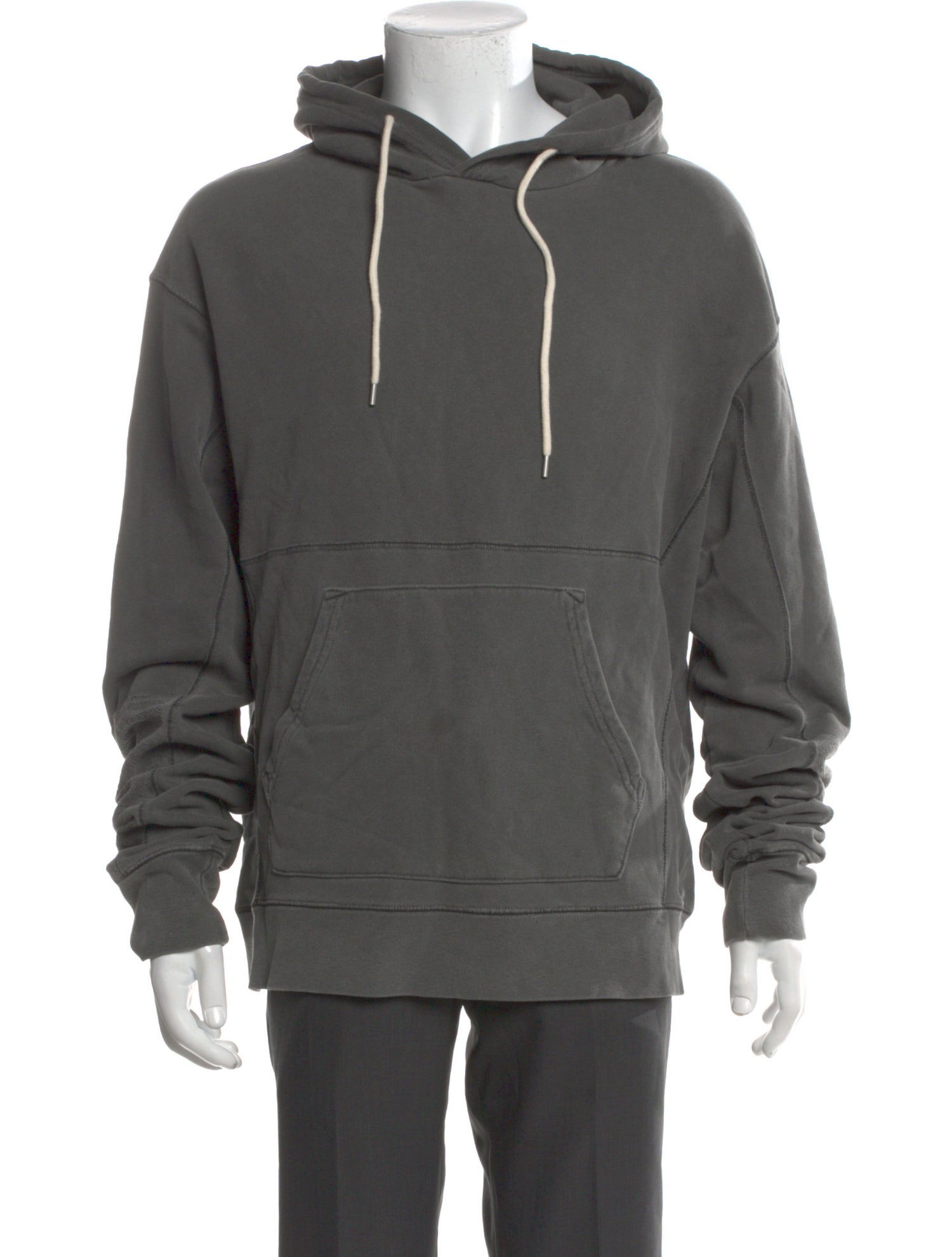 John Elliott Crew Neck Long Sleeve Hoodie