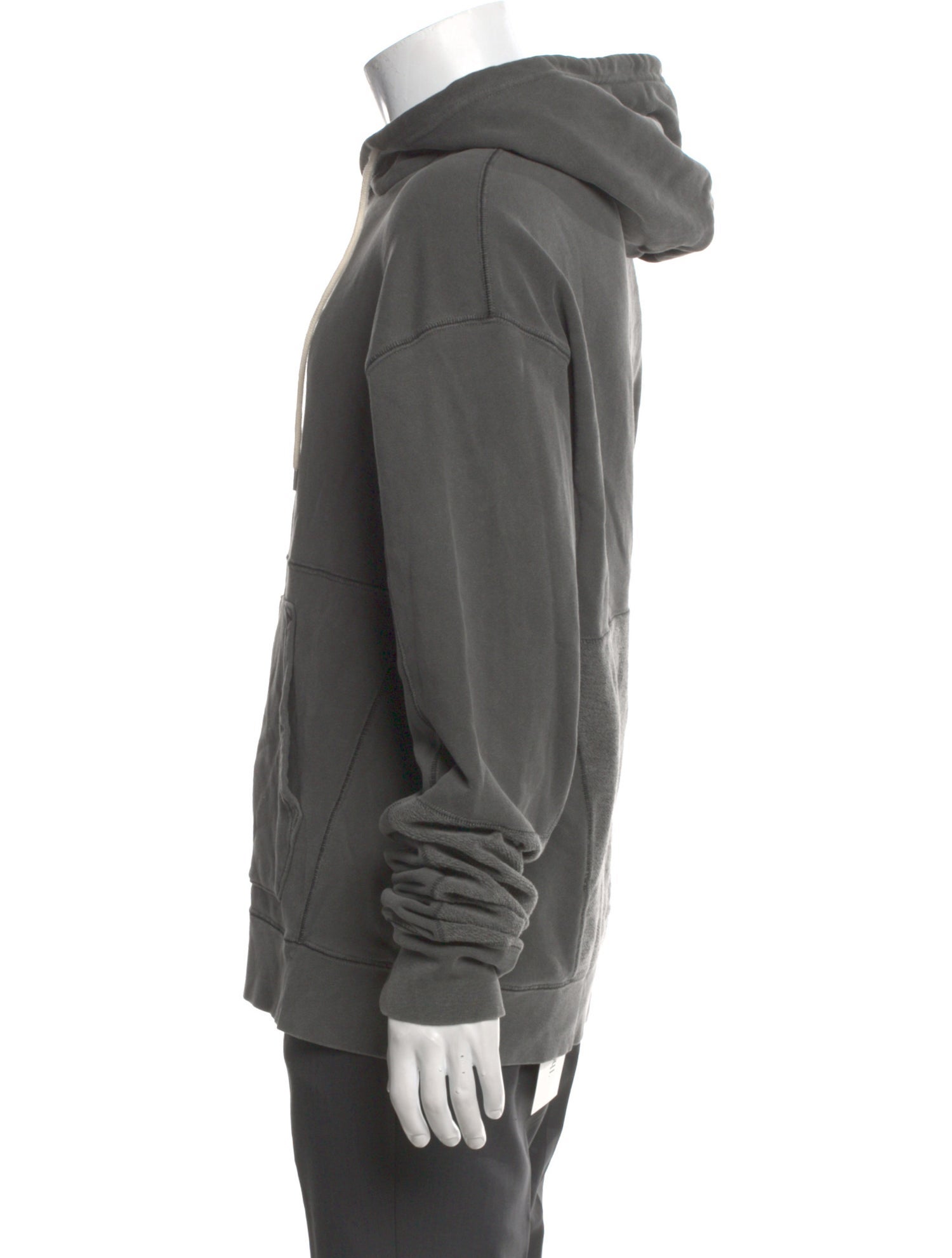 John Elliott Crew Neck Long Sleeve Hoodie