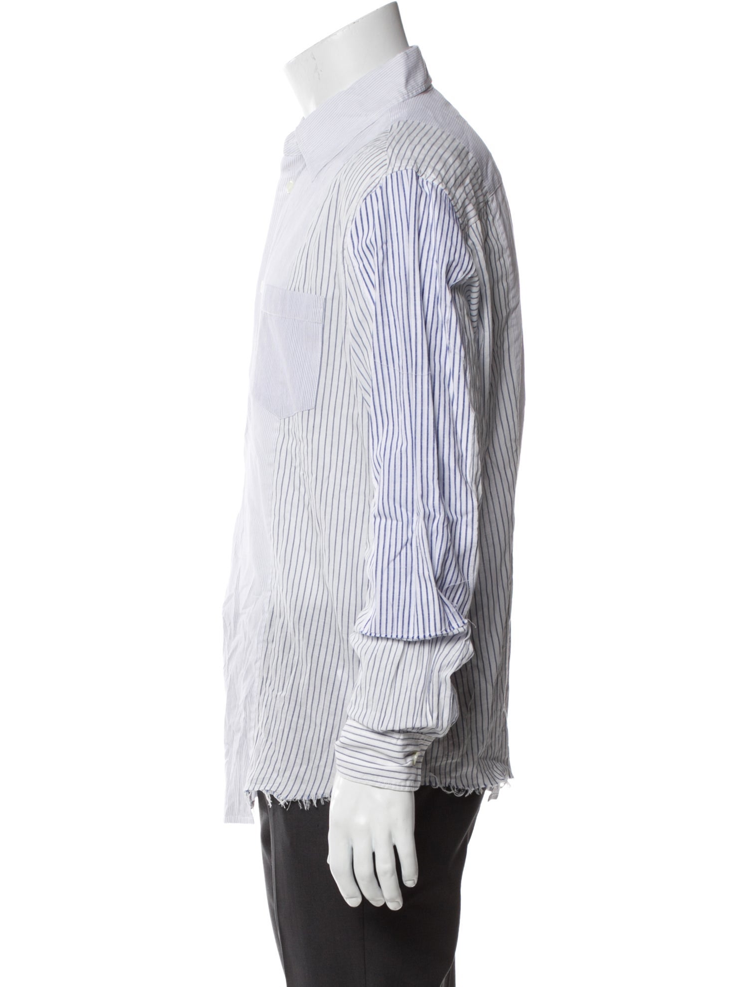 John Elliott Long Sleeve Dress Shirt