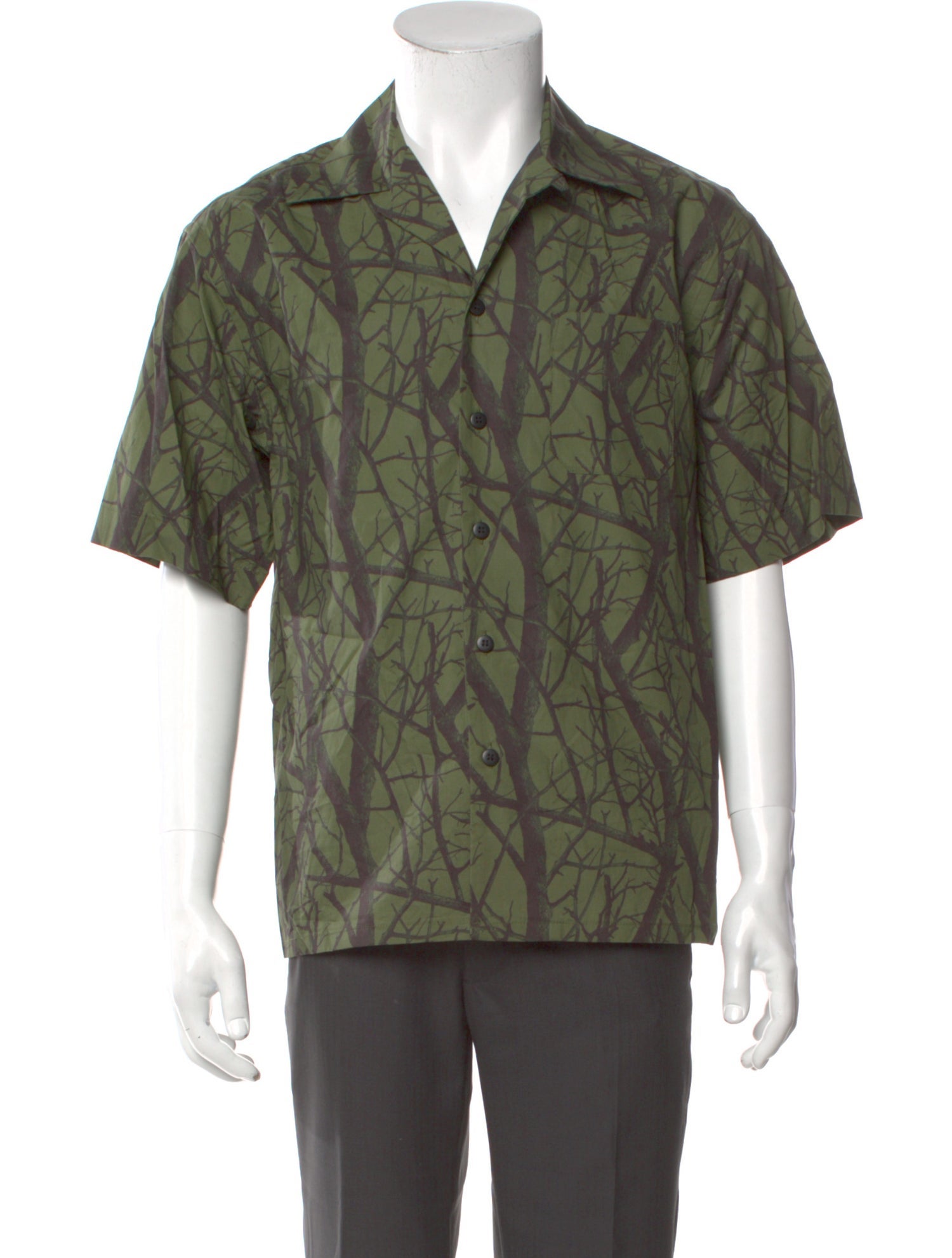 John Elliott Printed Short Sleeve Shirt