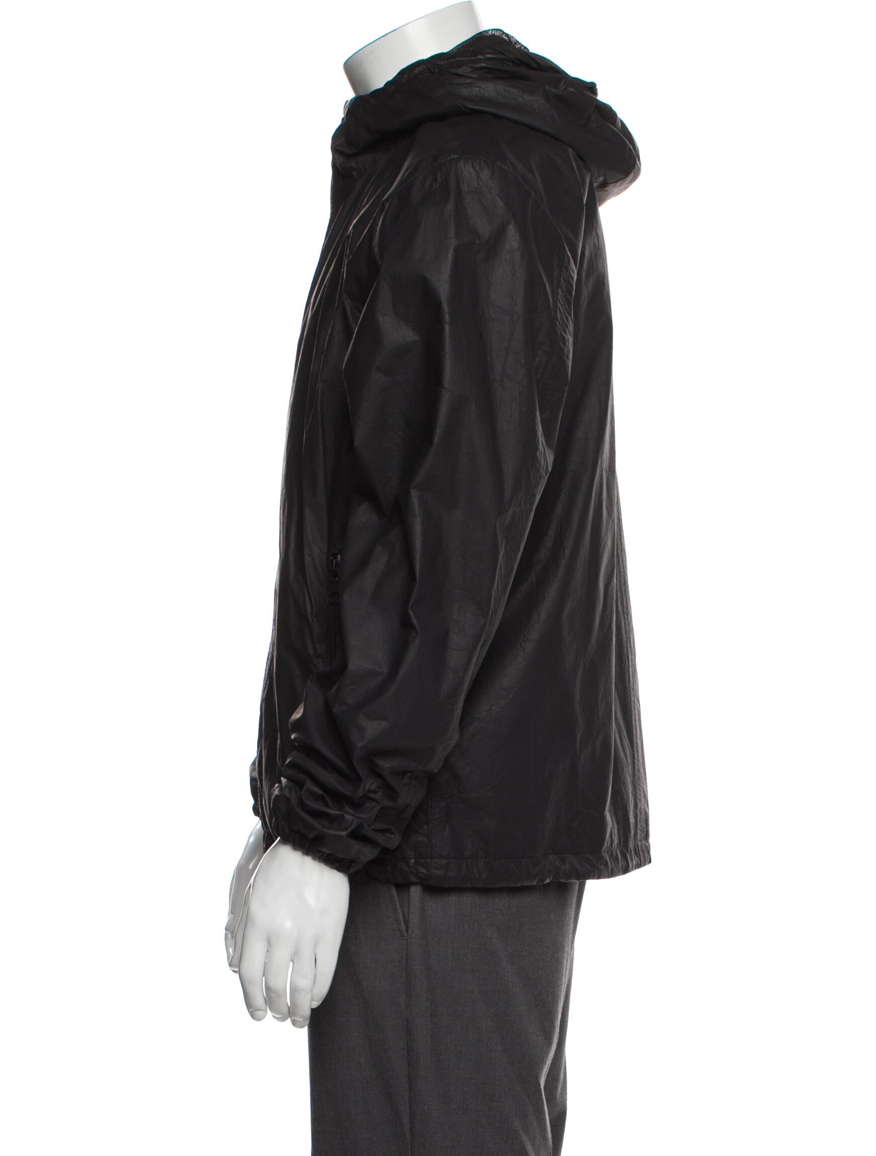 John Elliott Lamb Leather Windbreaker w/ Tags