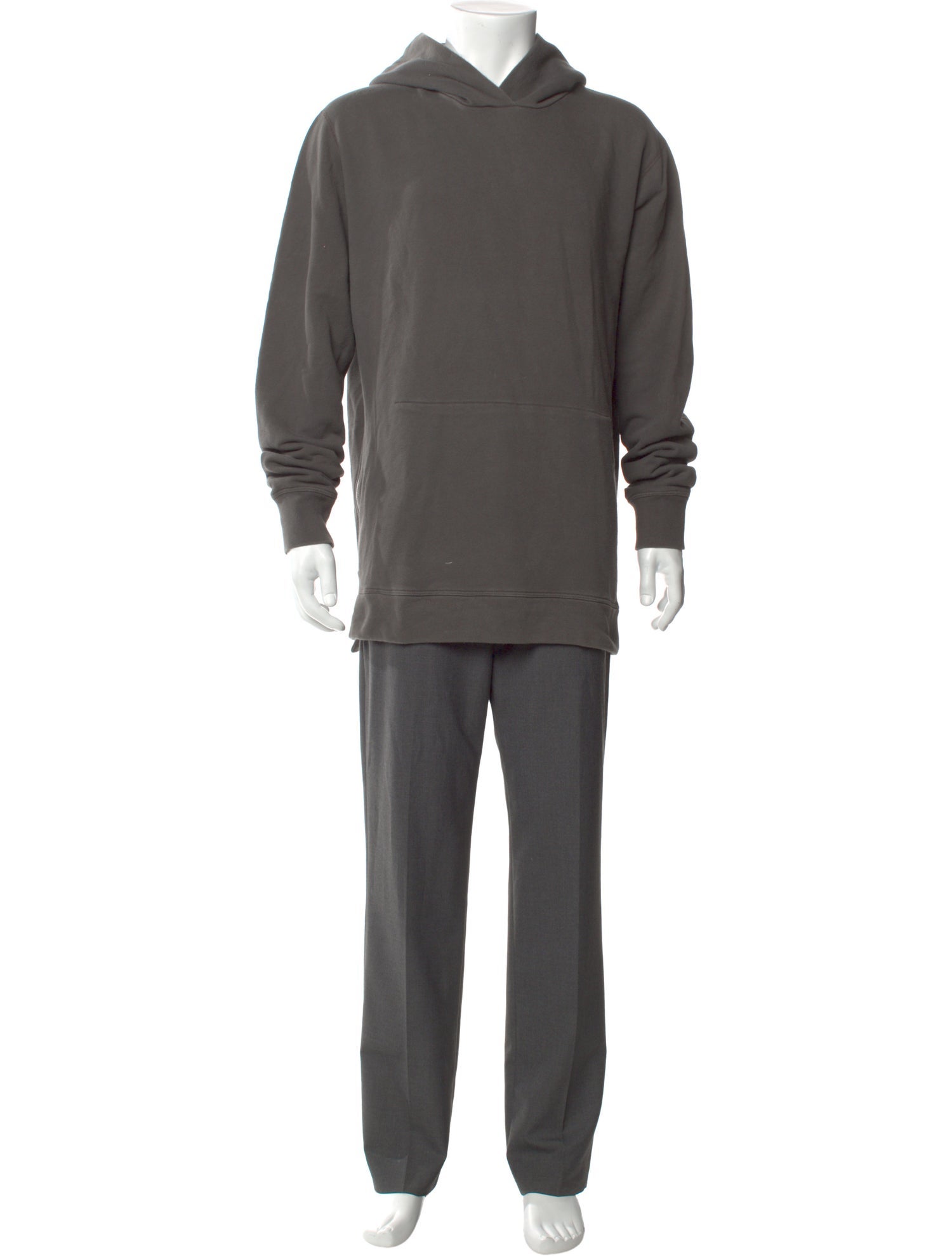 John Elliott Crew Neck Long Sleeve Hoodie