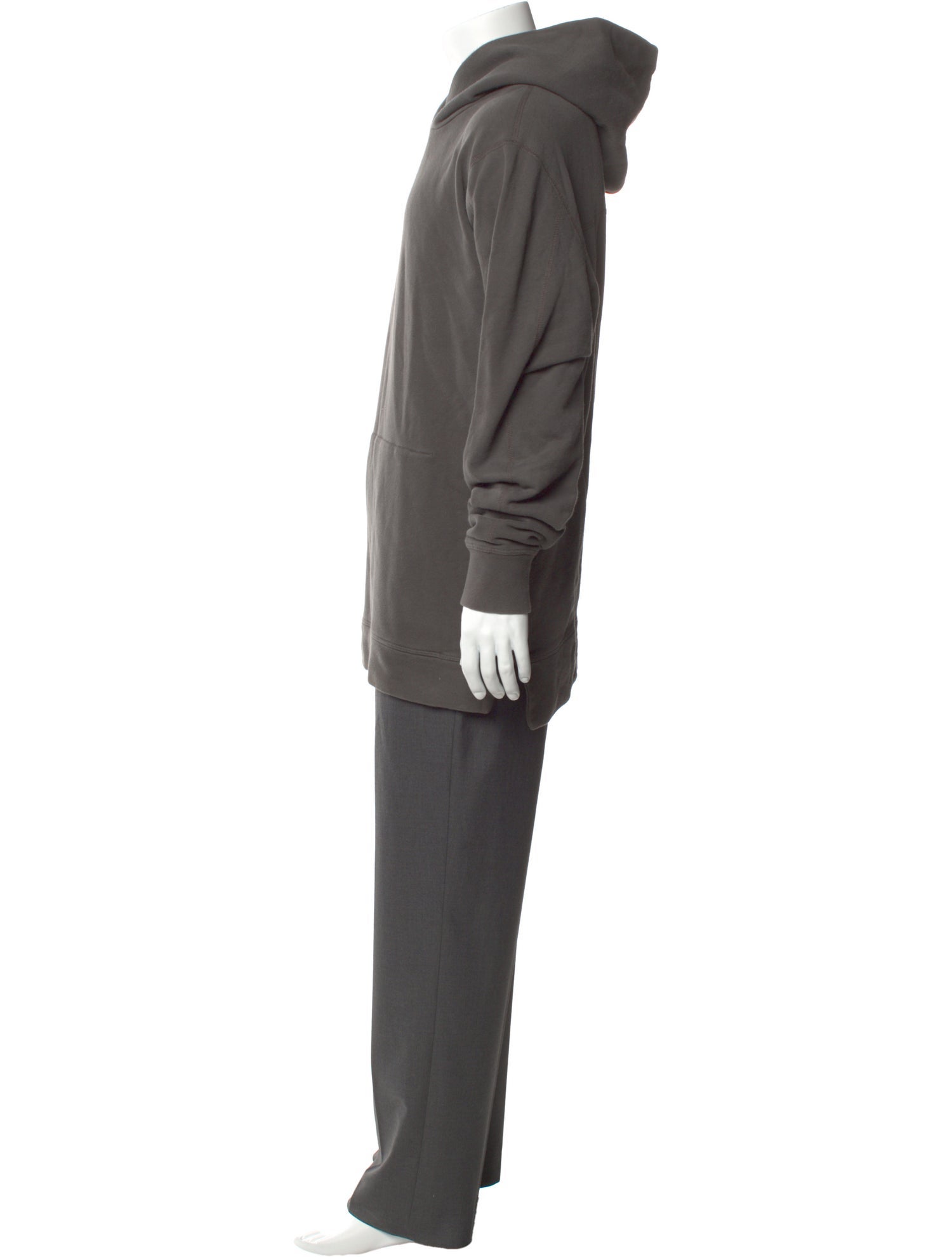 John Elliott Crew Neck Long Sleeve Hoodie