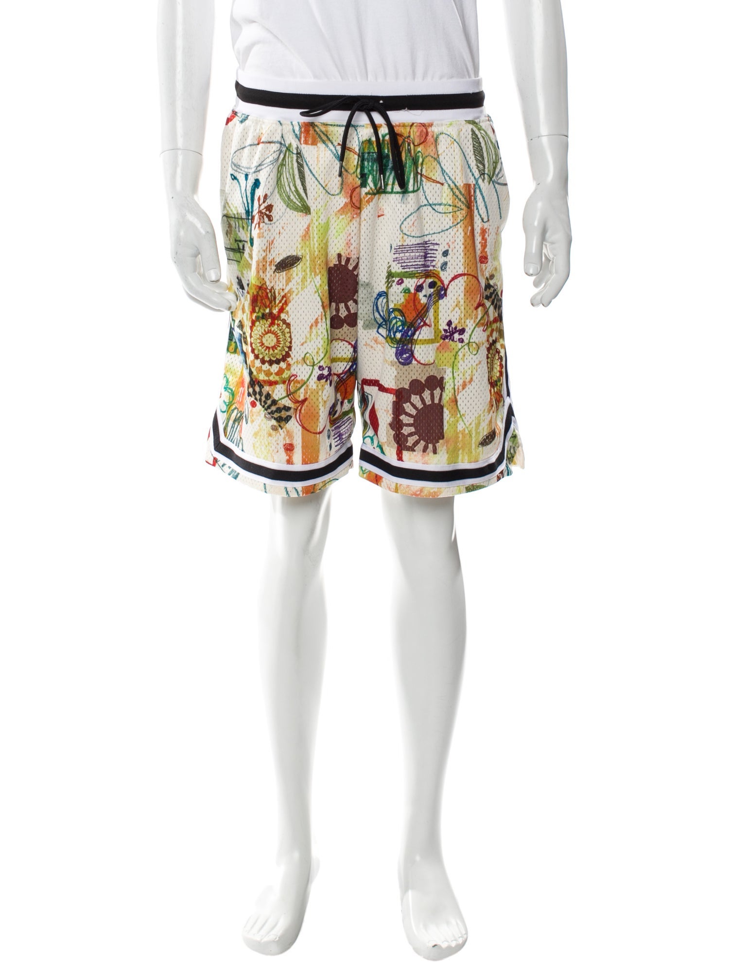 John Elliott Printed Athletic Shorts