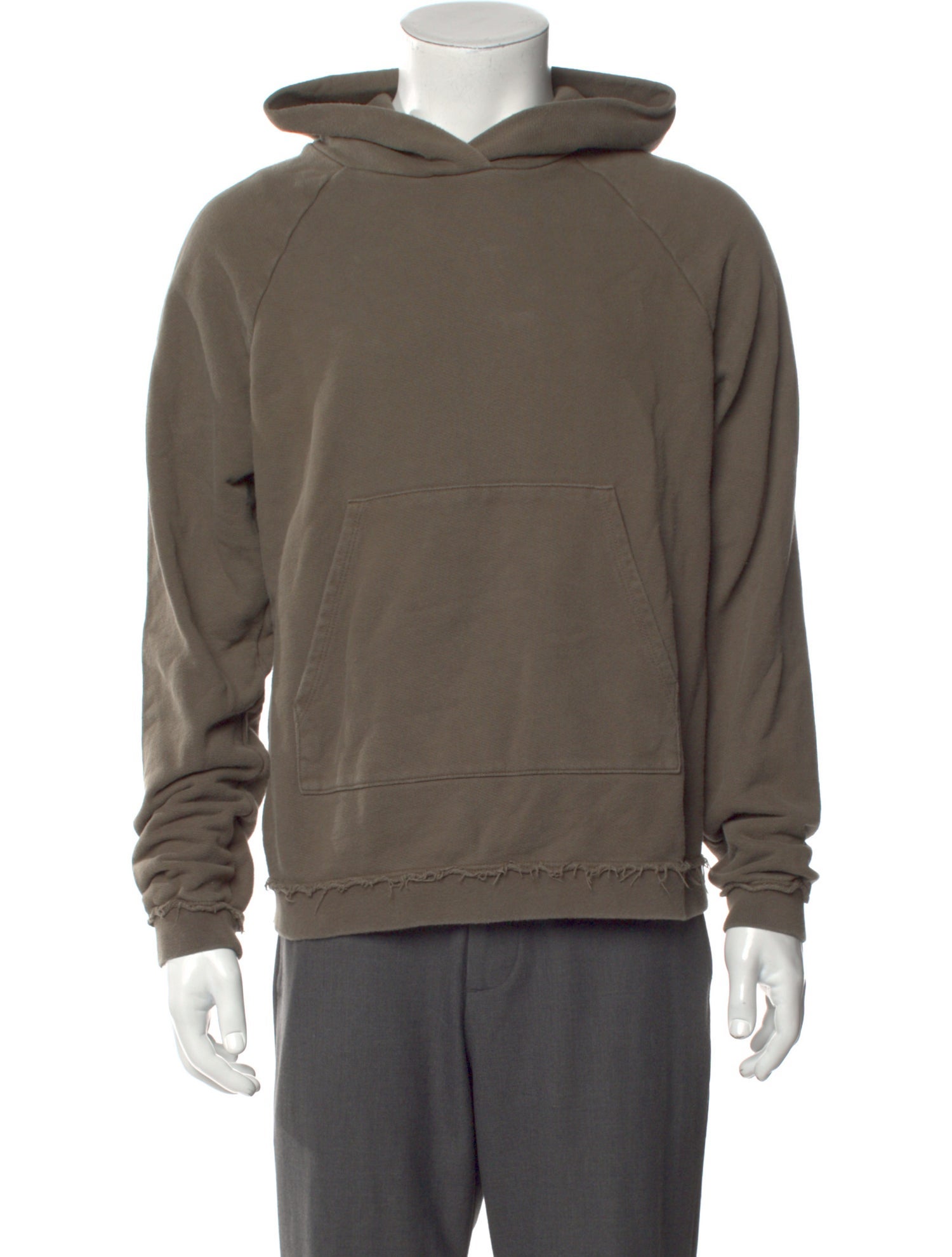 John Elliott Crew Neck Long Sleeve Hoodie