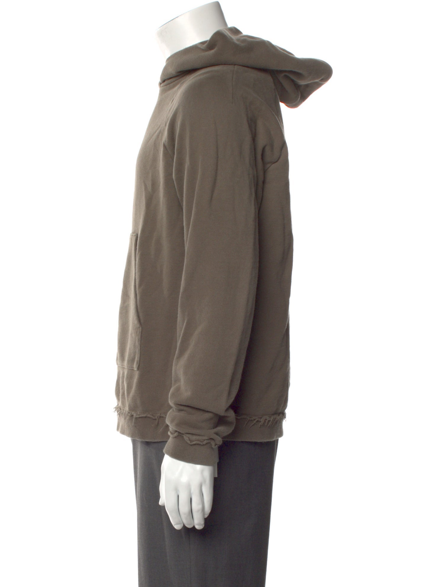 John Elliott Crew Neck Long Sleeve Hoodie