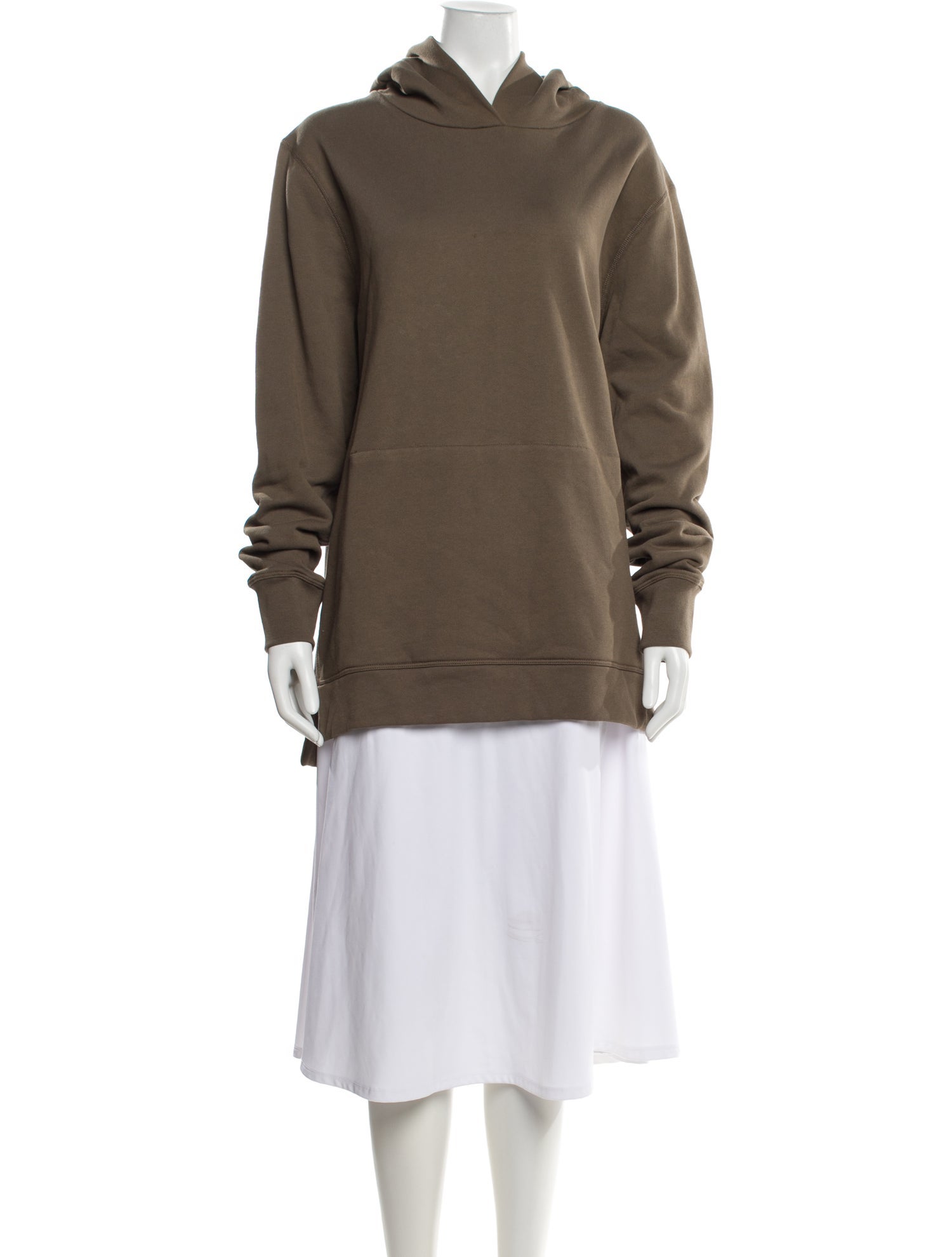 John Elliott Crew Neck Long Sleeve Hoodie