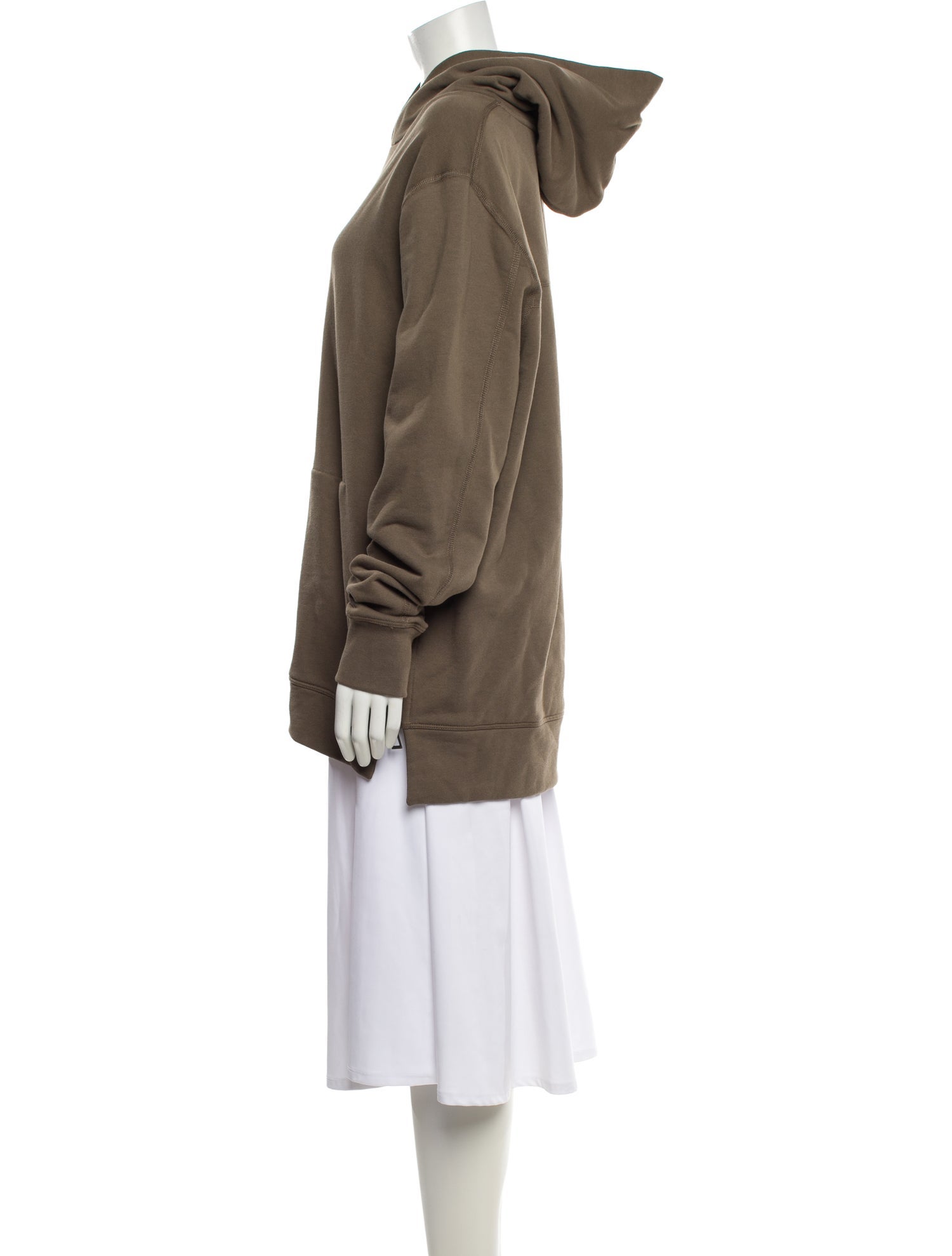 John Elliott Crew Neck Long Sleeve Hoodie