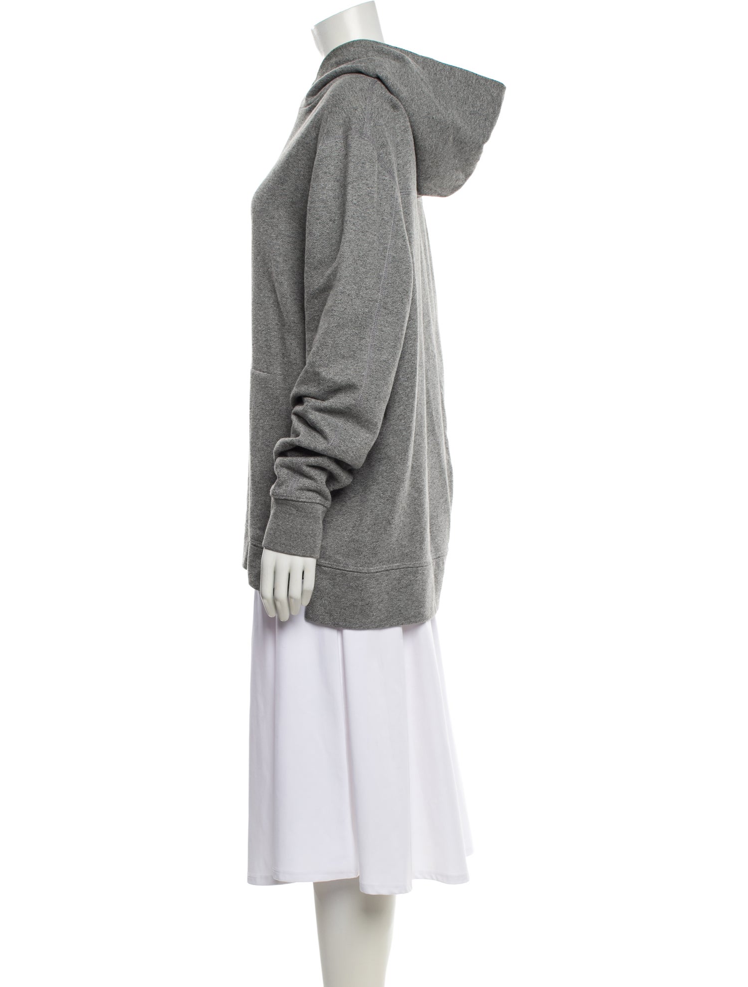 John Elliott Crew Neck Long Sleeve Hoodie