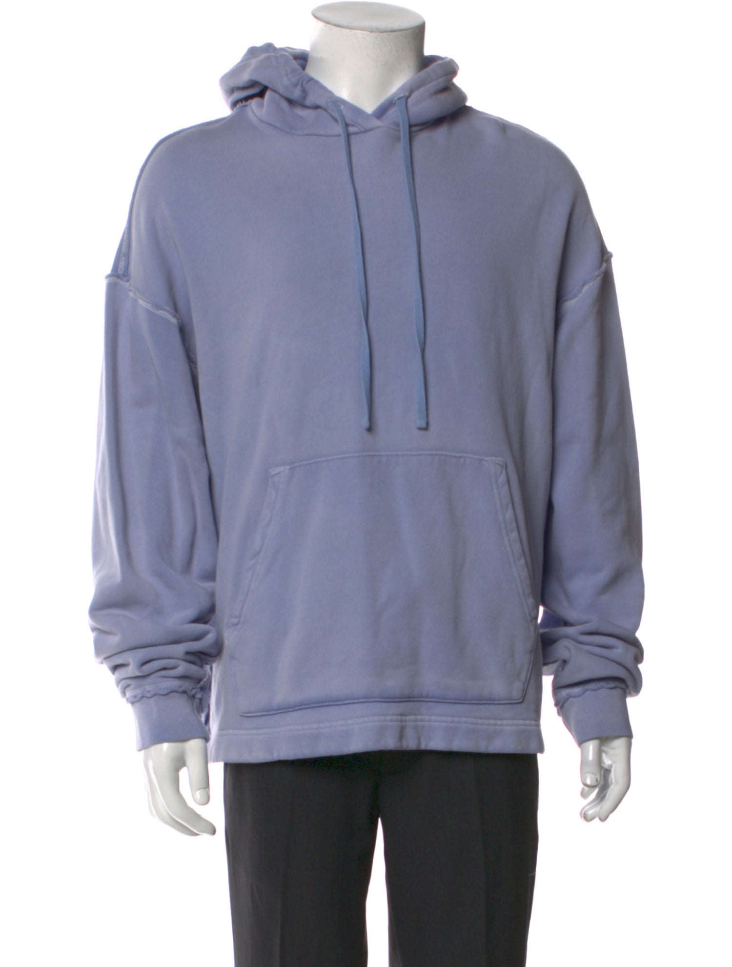 John Elliott Crew Neck Long Sleeve Hoodie