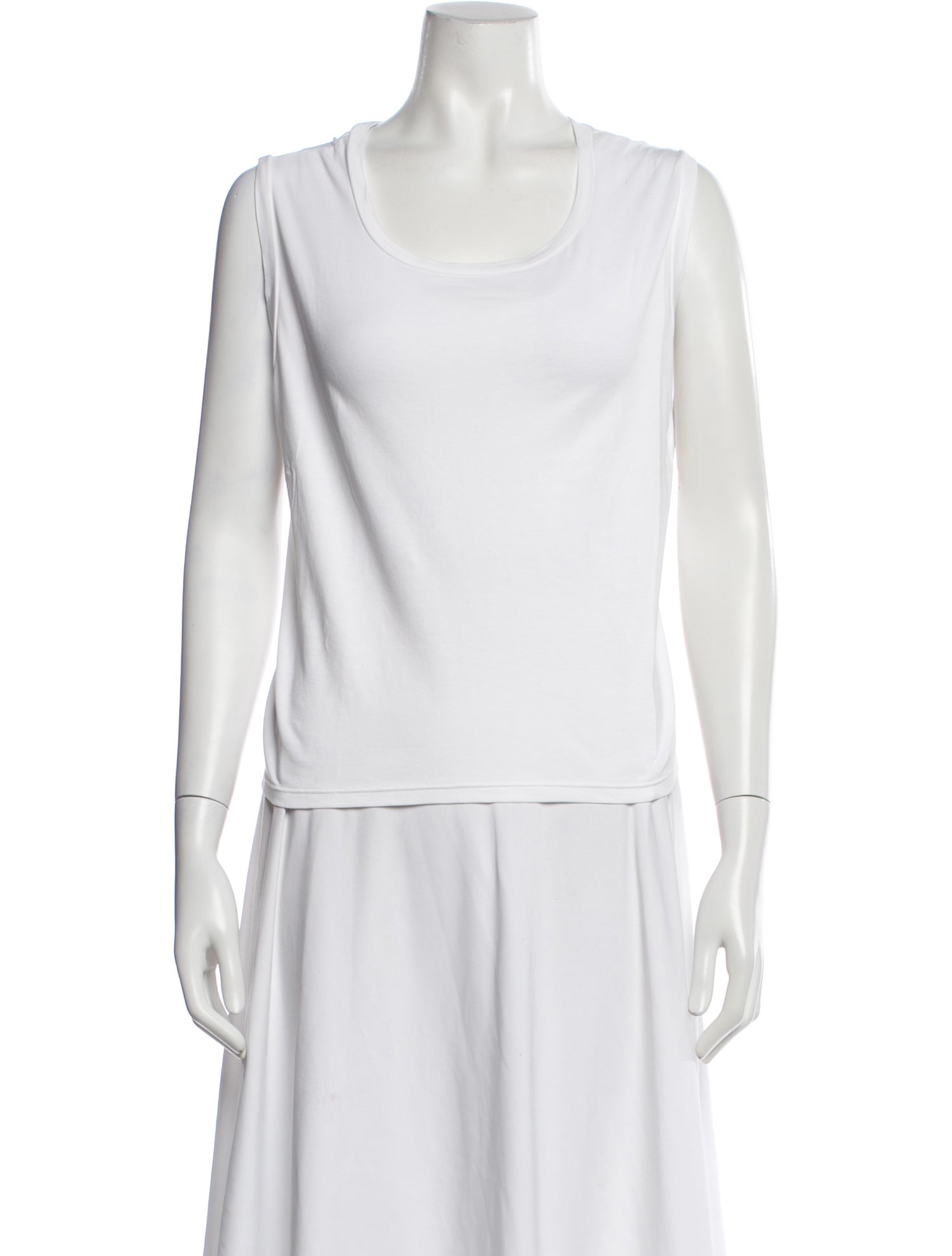 John Elliott Scoop Neck Sleeveless Top