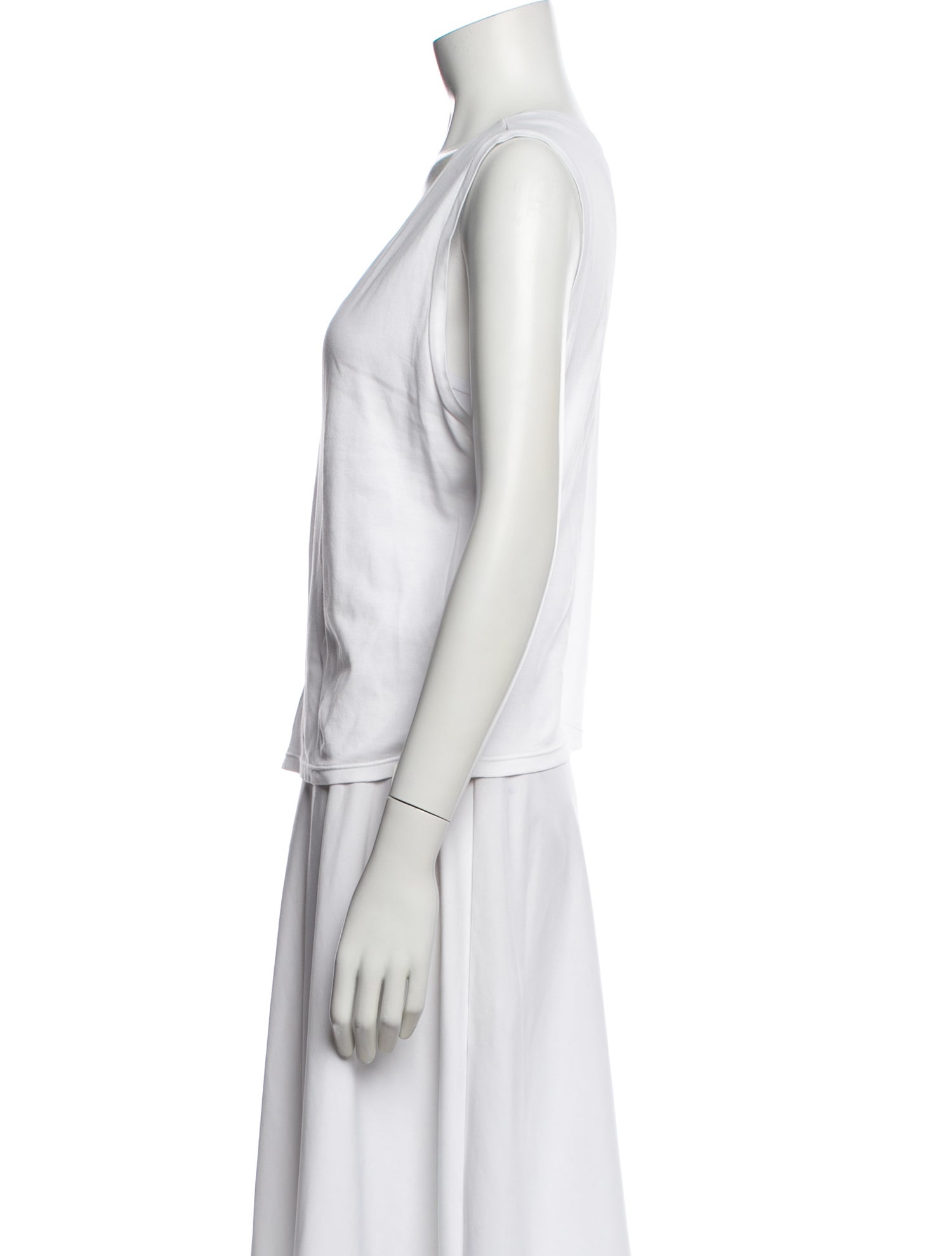 John Elliott Scoop Neck Sleeveless Top