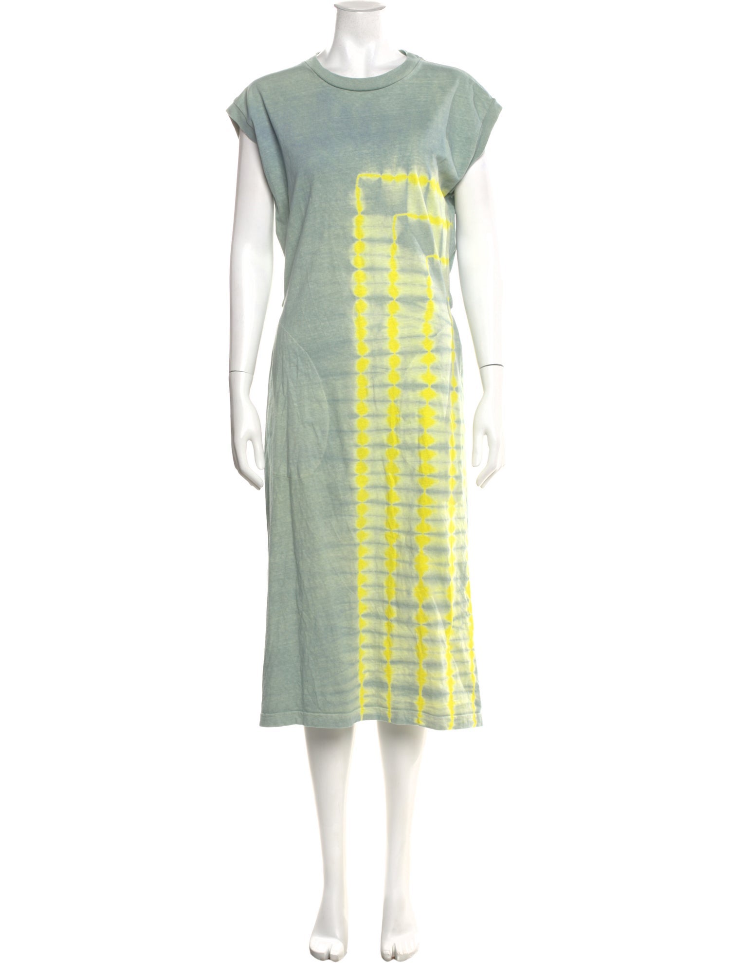 John Elliott Striped Long Dress