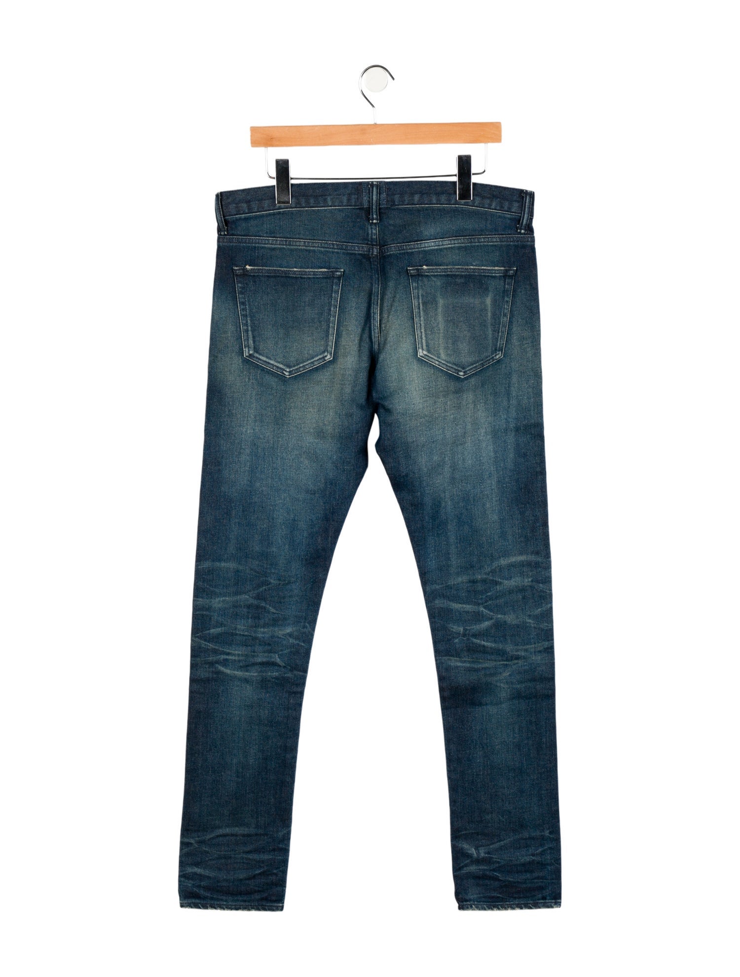 John Elliott Mid-Rise Straight Leg Jeans