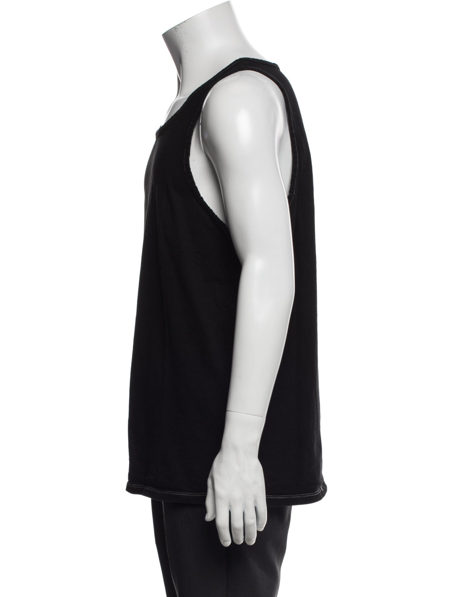 John Elliott Scoop Neck Sleeveless T-Shirt