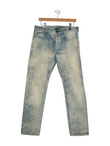 Pre-owned John Elliott Skinny Jeans In Blue