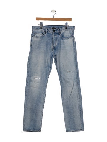 Pre-owned John Elliott Skinny Jeans In Blue