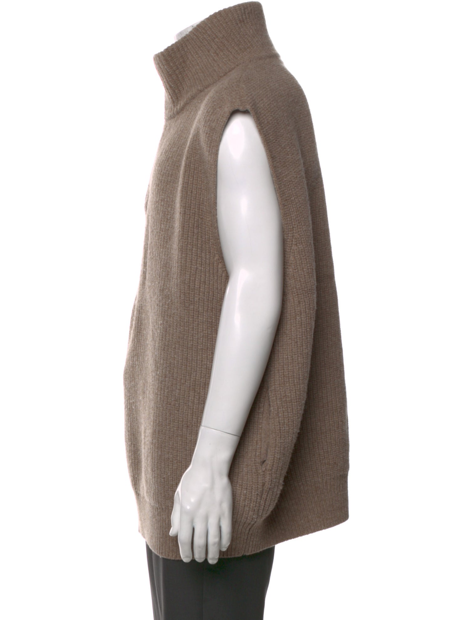 John Elliott Wool Mock Neck Sweater Vest