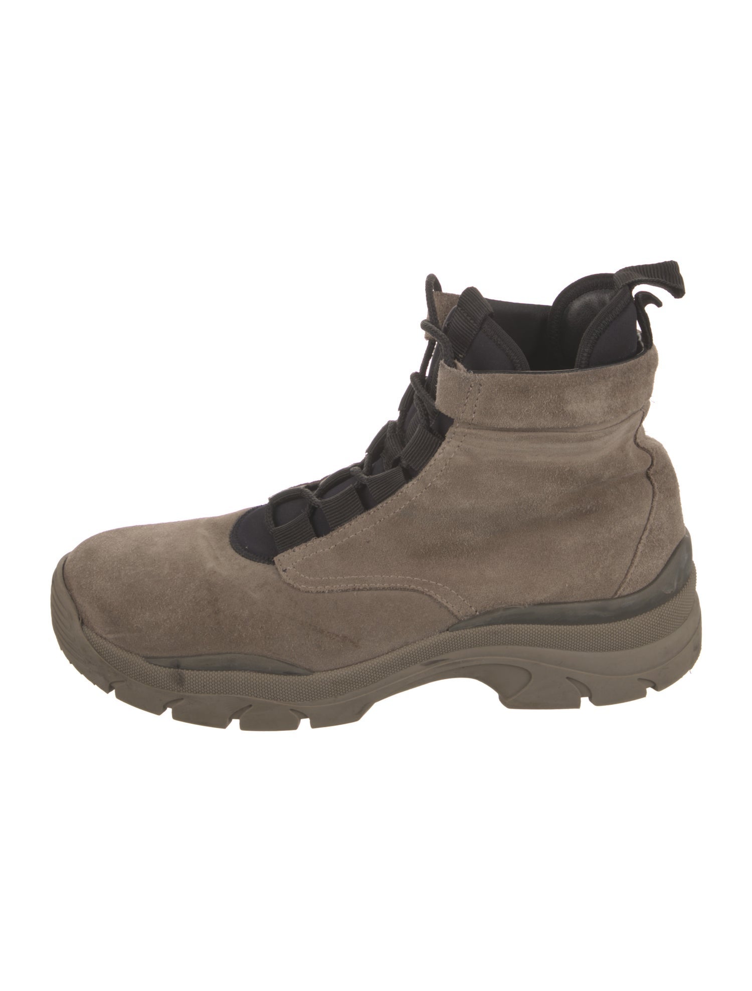 John Elliott Suede Lace-Up Boots