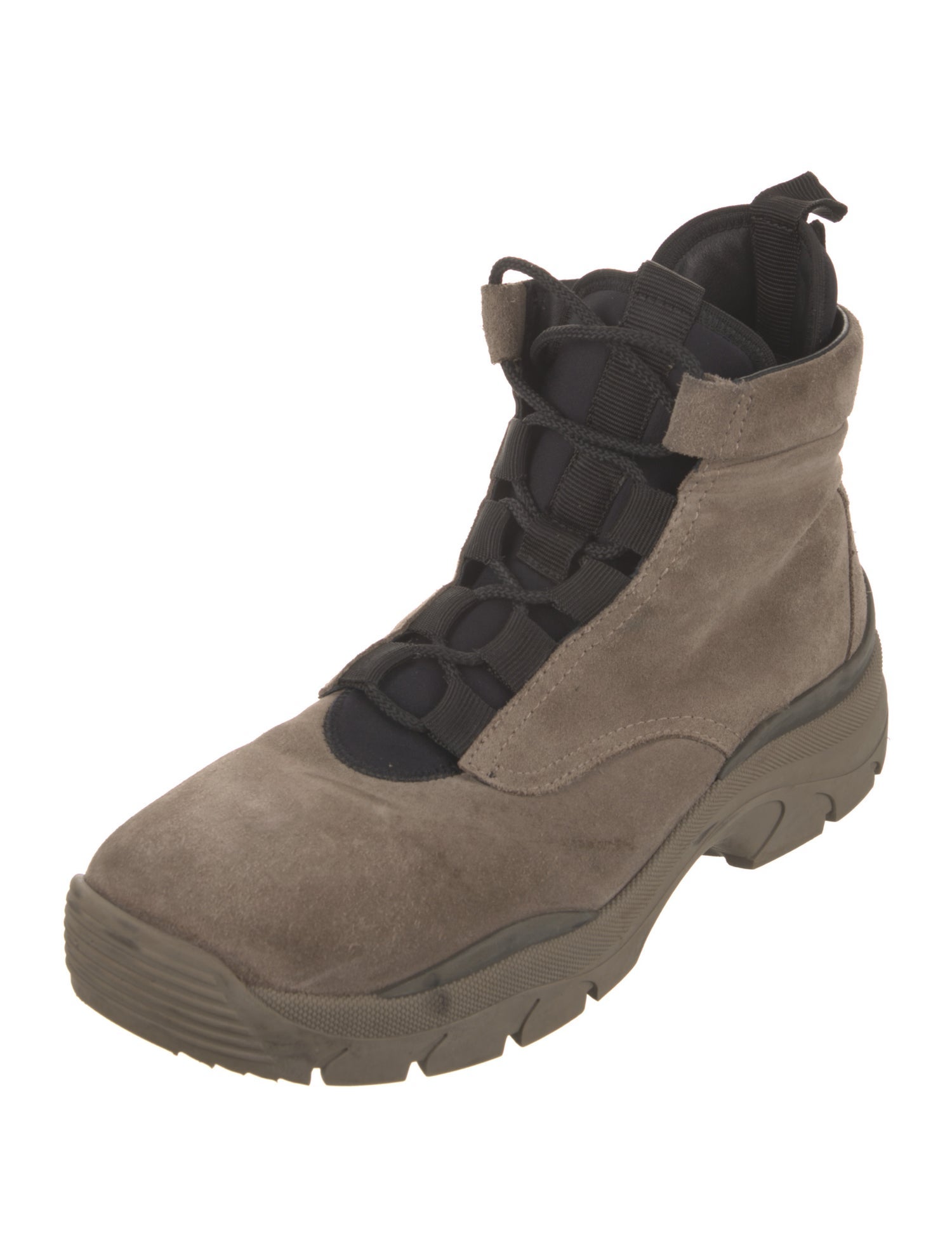 John Elliott Suede Lace-Up Boots