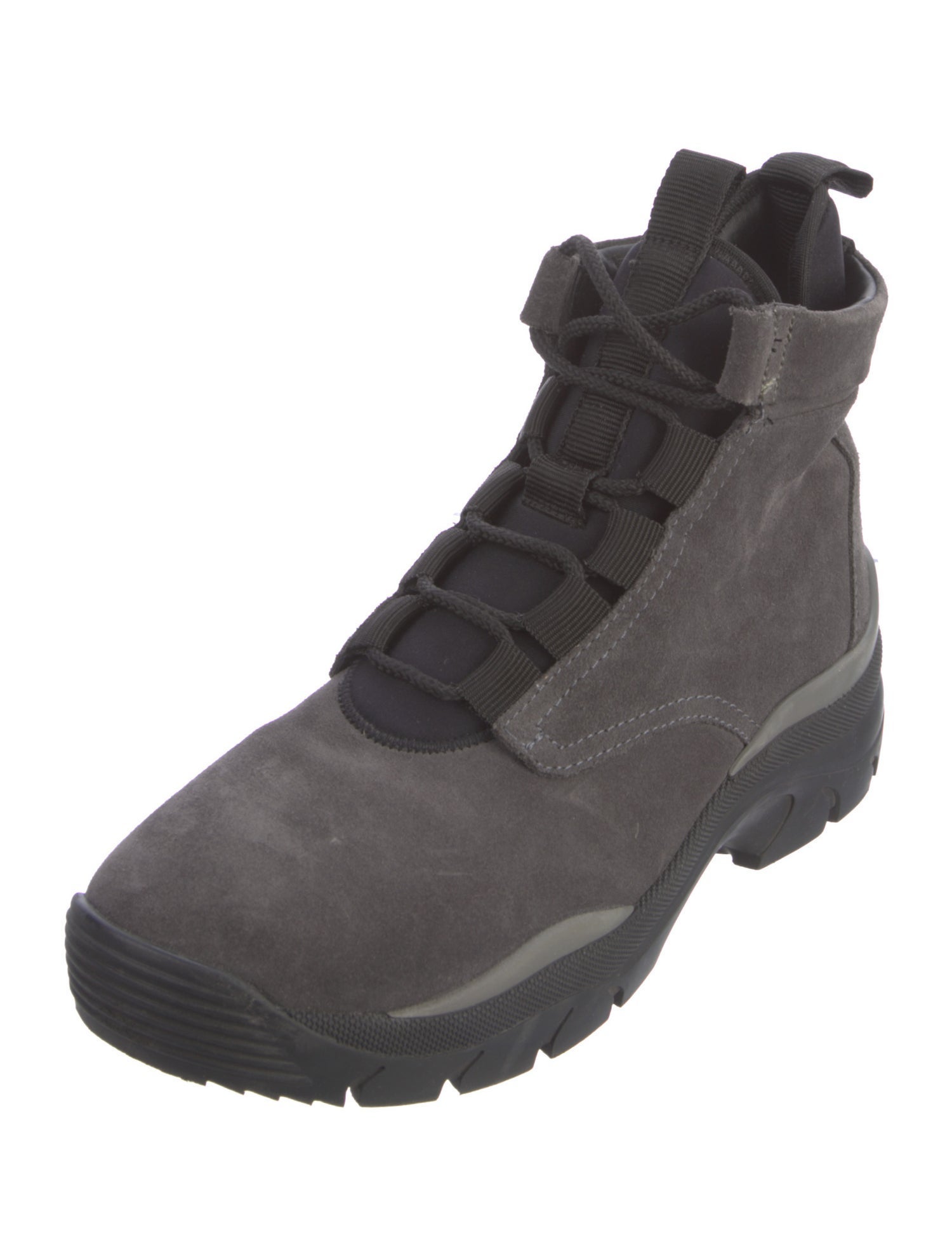 John Elliott Suede Lace-Up Boots