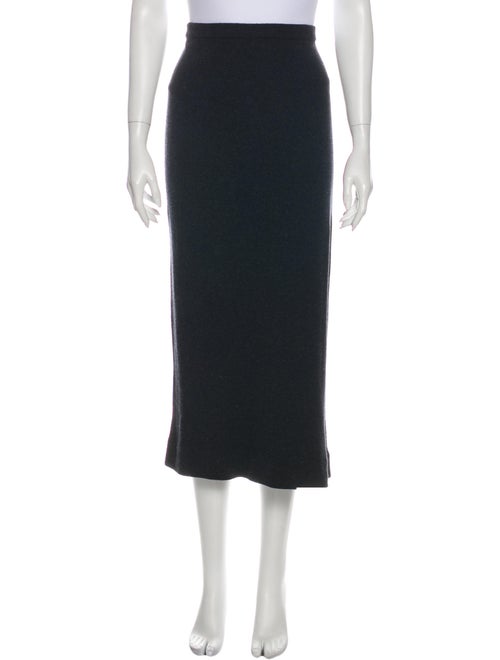 Ellen Tracy Midi Length Skirt Grey