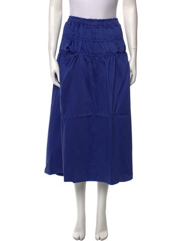 E.l.v. Denim Skirts Midi Length Skirt US 6 | M