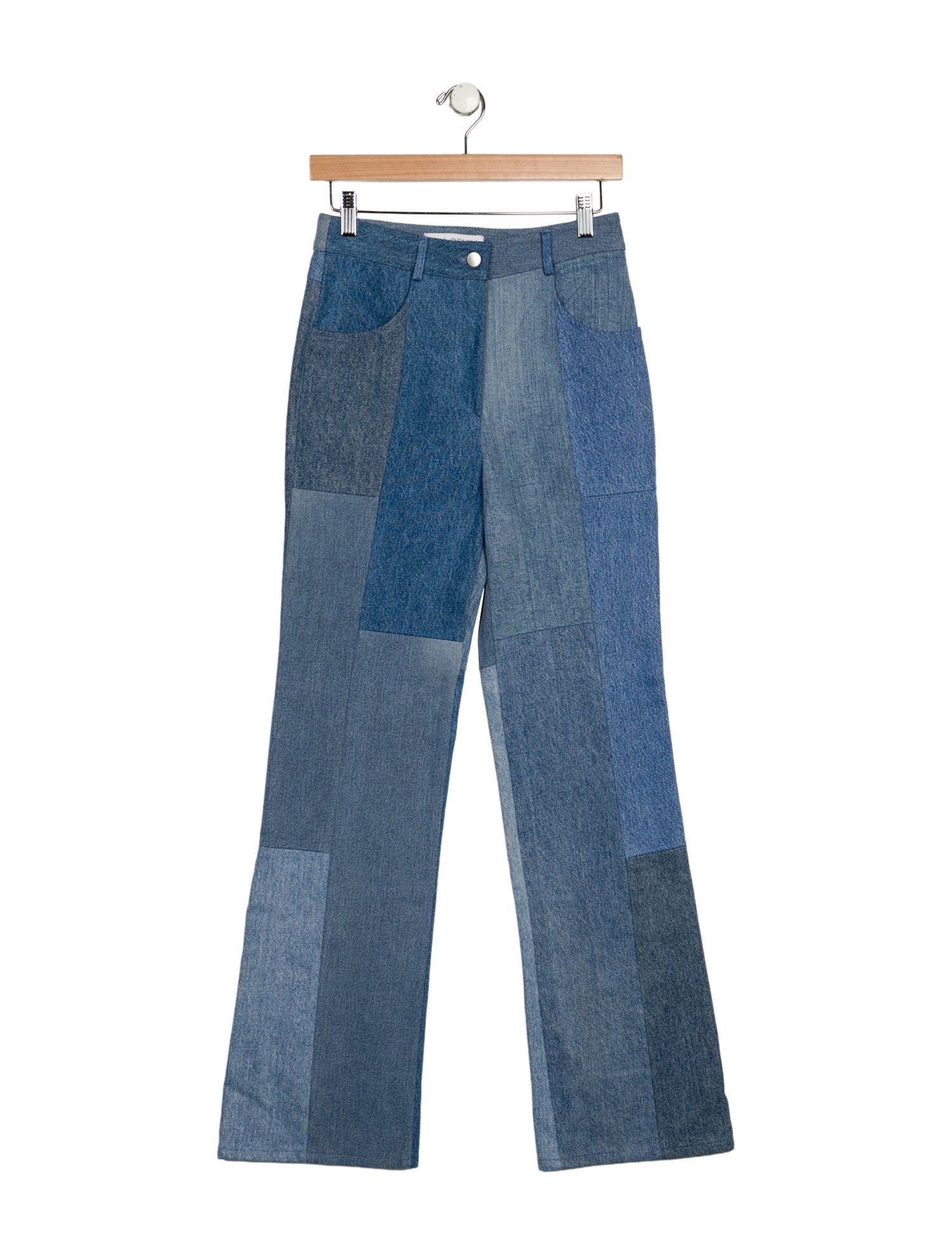E.L.V. Denim High-Rise Wide Leg Jeans