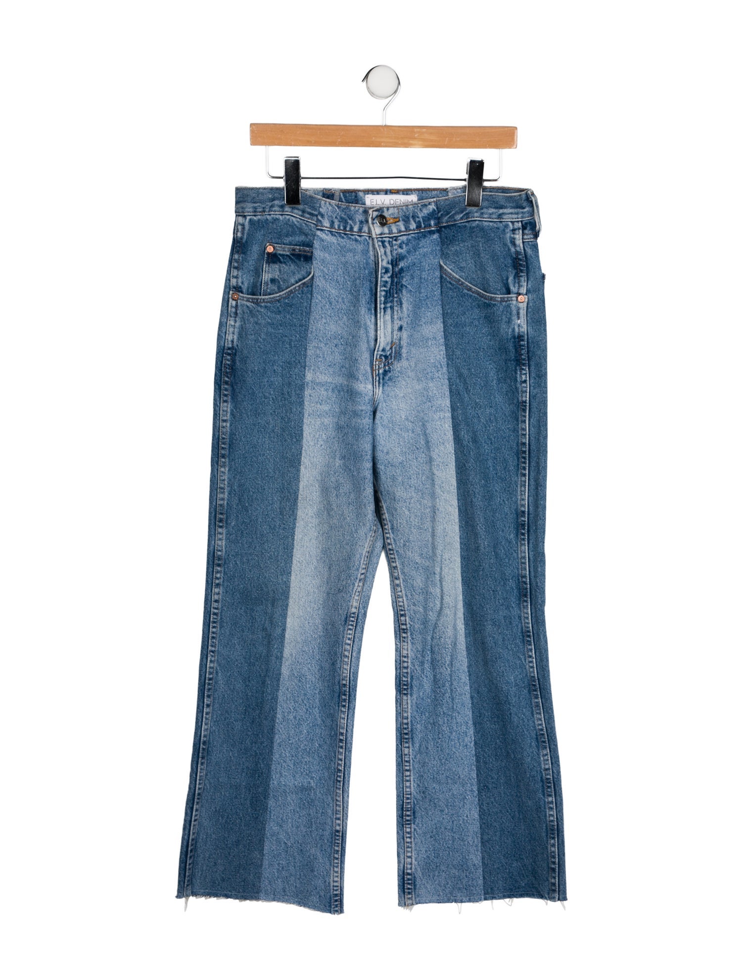 E.L.V. Denim High-Rise Wide Leg Jeans