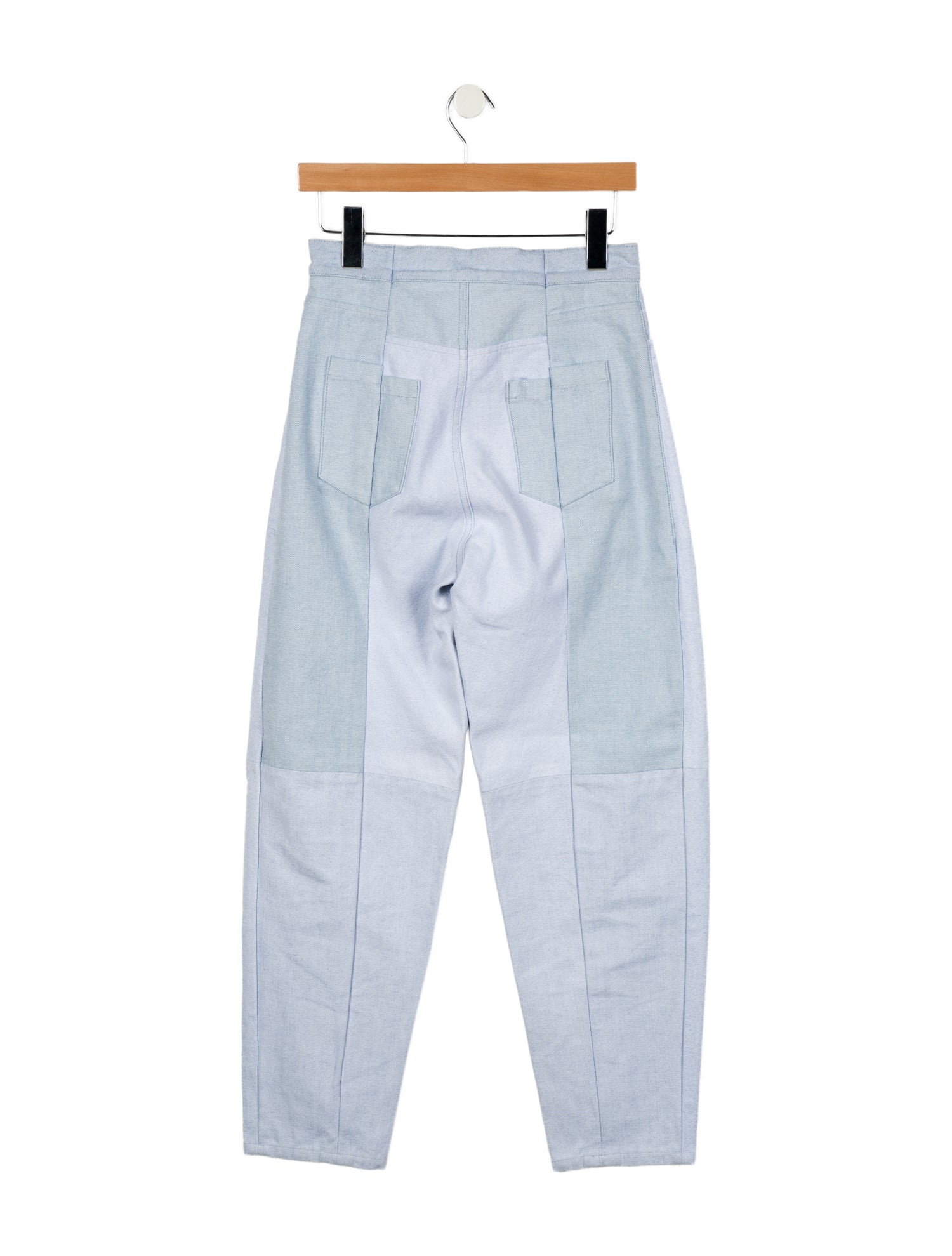 E.L.V. Denim High-Rise Straight Leg Jeans