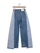 E.L.V. Denim Mid-Rise Wide Leg Jeans